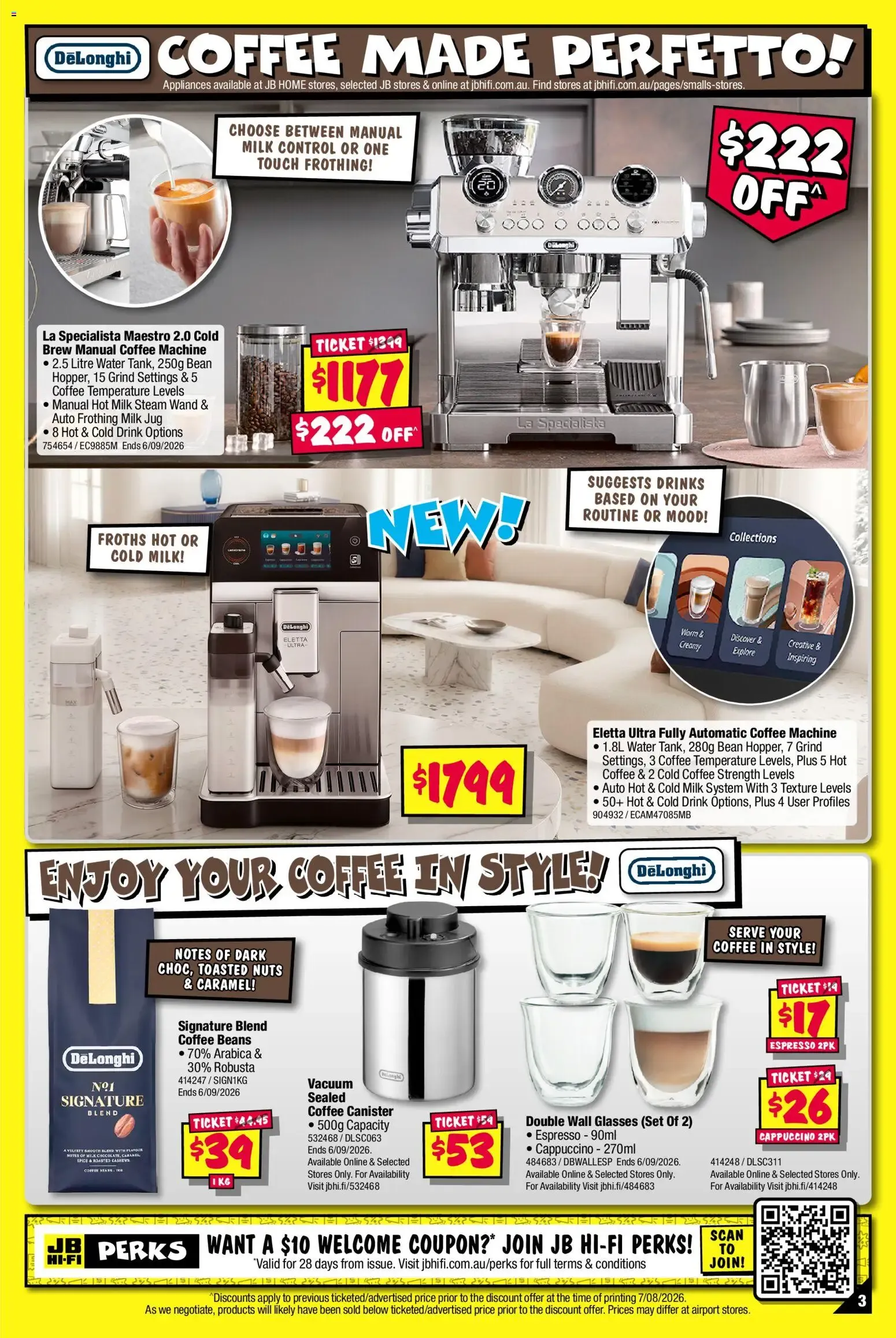 JB Hi-Fi: Hottest Coffee Range - Catalogue valid from 20 August to 2 September 2026 - page 3
