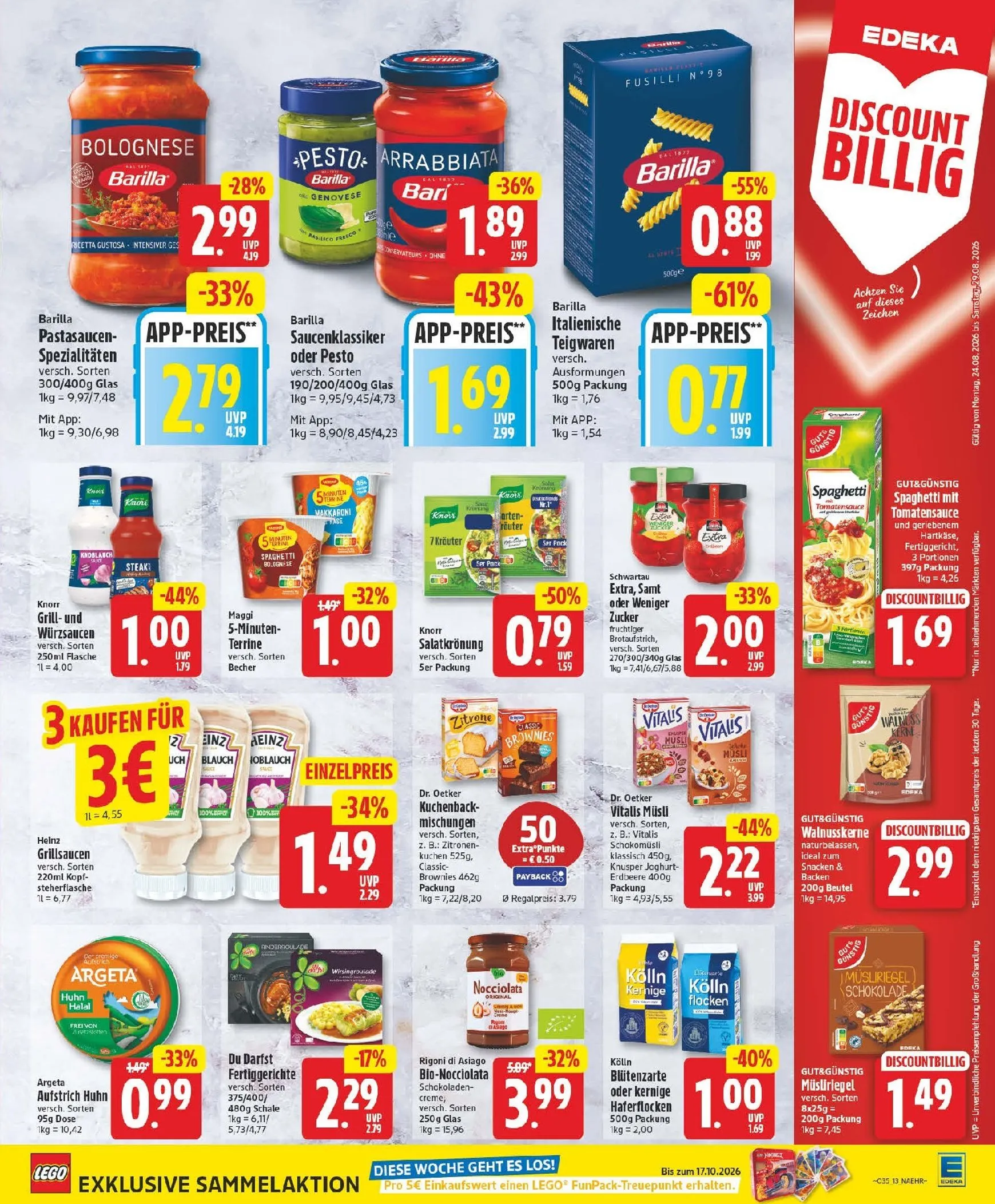 Edeka Prospekt nächste Woche – von Montag 24.08.2026 bis Samstag 29.08.2026 von 24. August bis 29. August 2026 - Prospekt seite 15