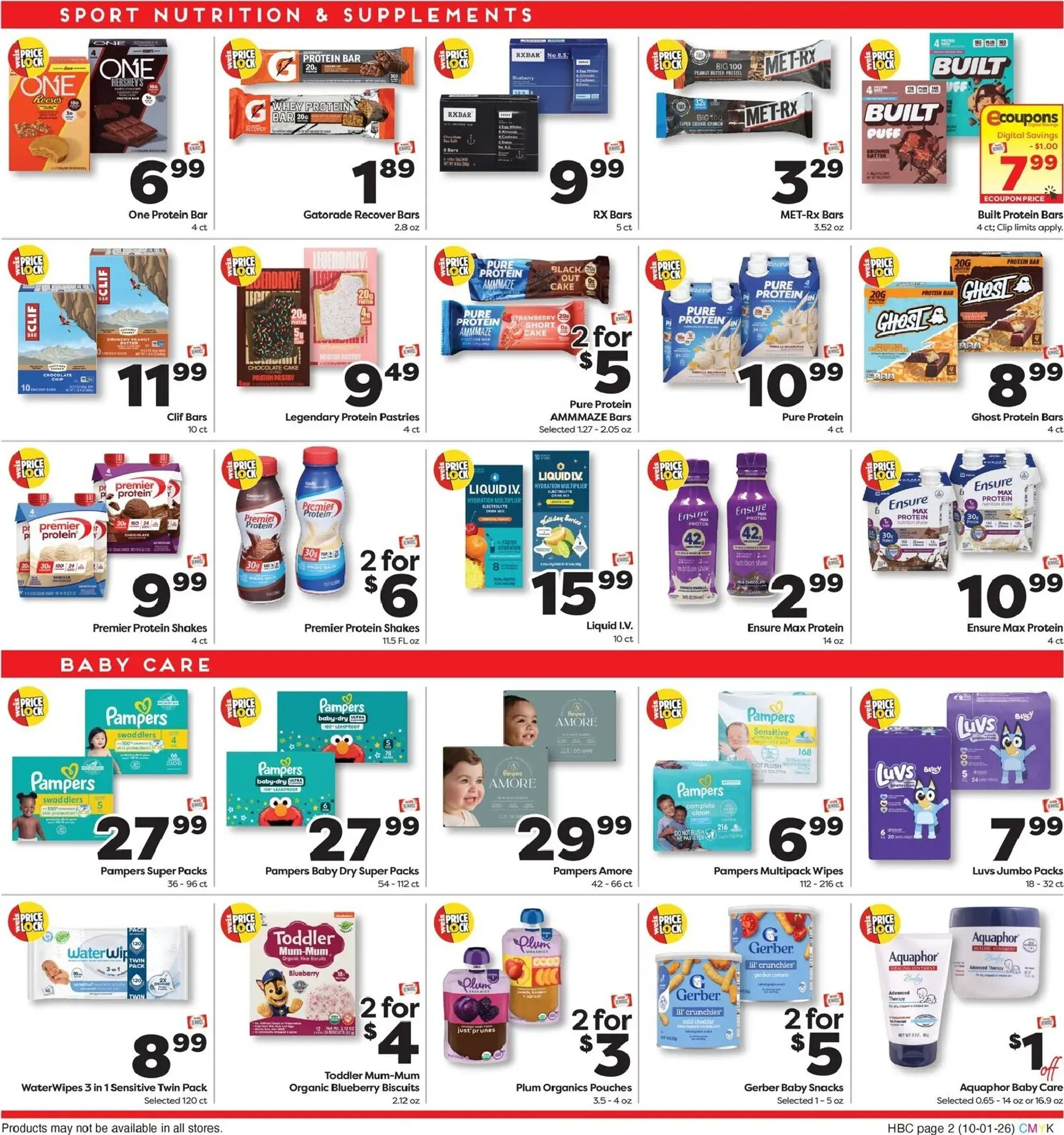 Weekly ad Current Weis Markets - Health & Home leaflet valid from Thursday 10/01/2026 to Wednesday 10/28/2026 from October 1 to October 28 2026 - Page 2