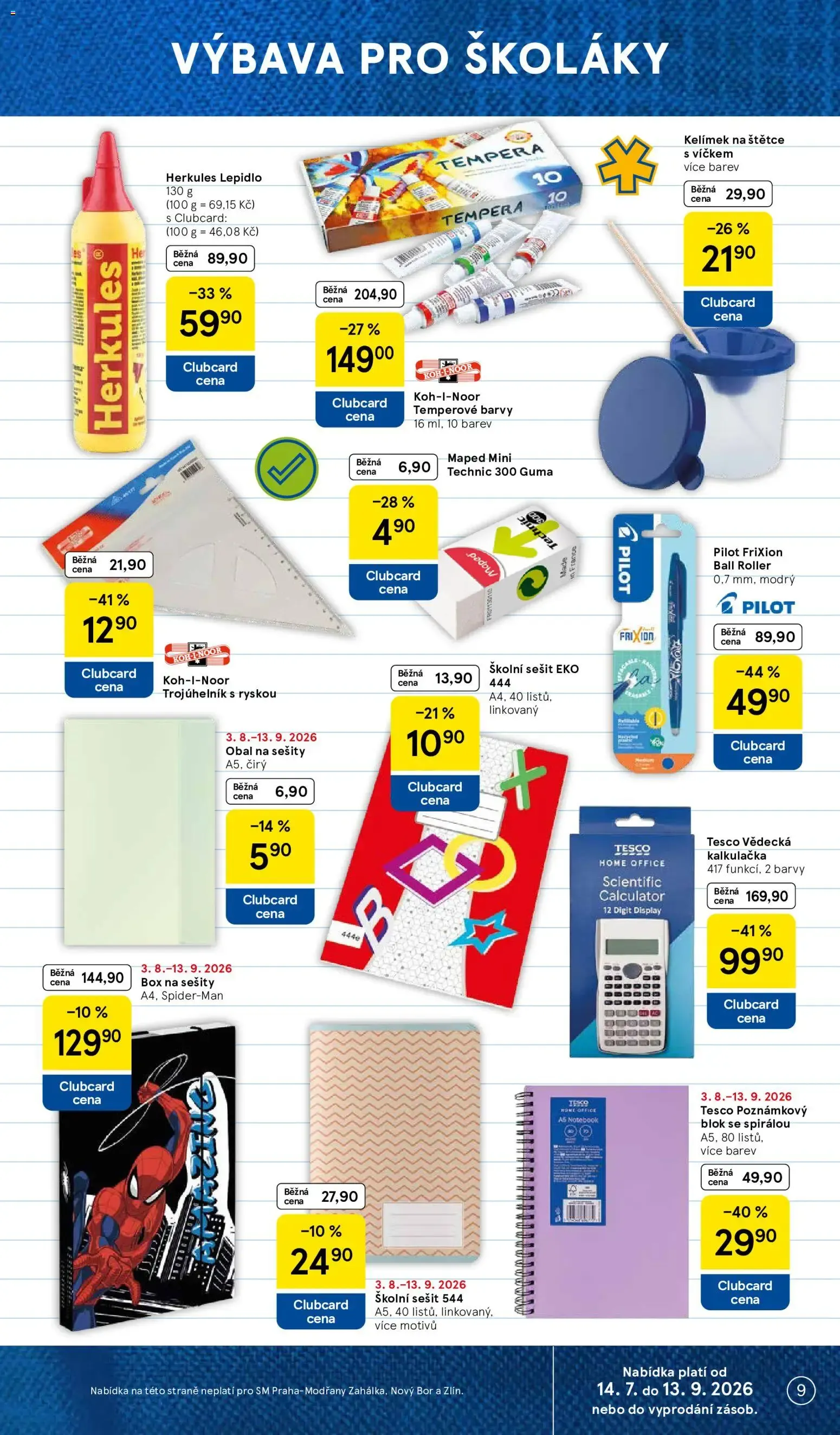 Tesco Supermarket Ofertas Semanales - 5. srpna 11. srpna 2026 - Page 9