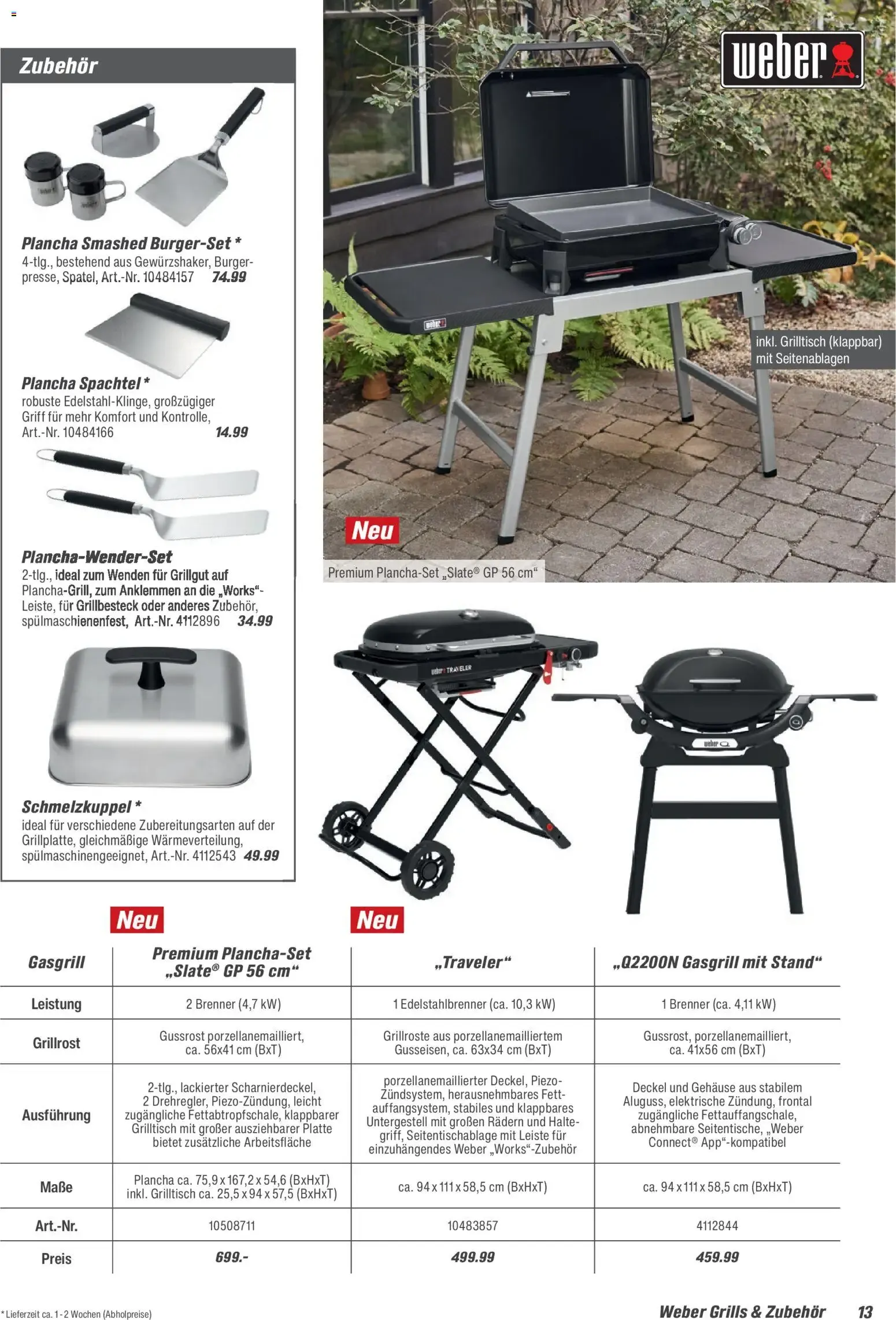 Toom Baumarkt Grills & Zubehör 2026 (ab 14.02.2026) zum Blättern von 14. Februar bis 31. Dezember 2026 - Prospekt seite 13