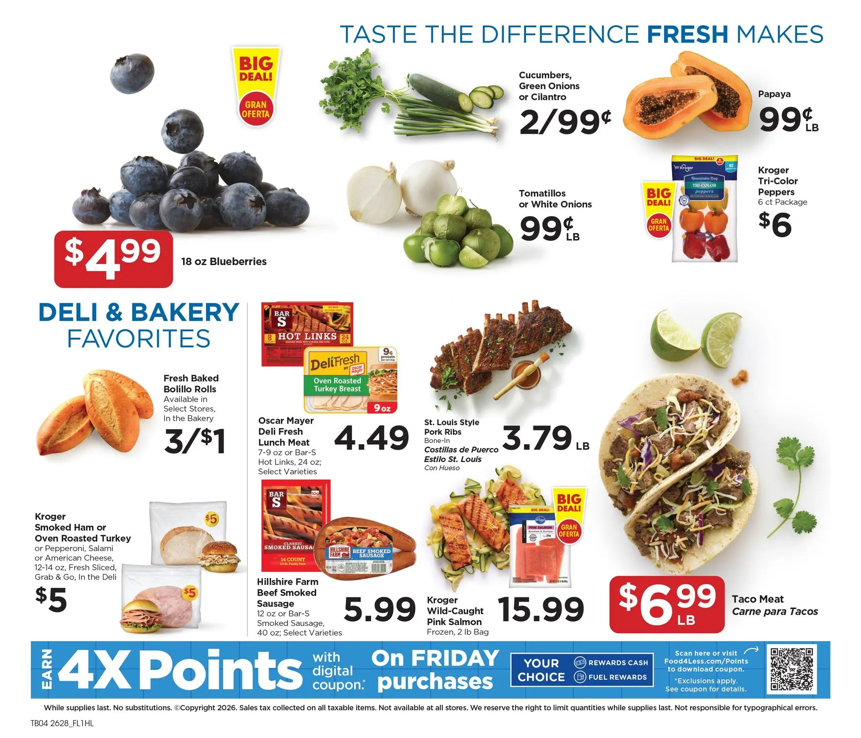 Weekly ad Current Food 4 Less leaflet valid from Wednesday 08/12/2026 to Tuesday 08/18/2026 from August 12 to August 18 2026 - Page 6