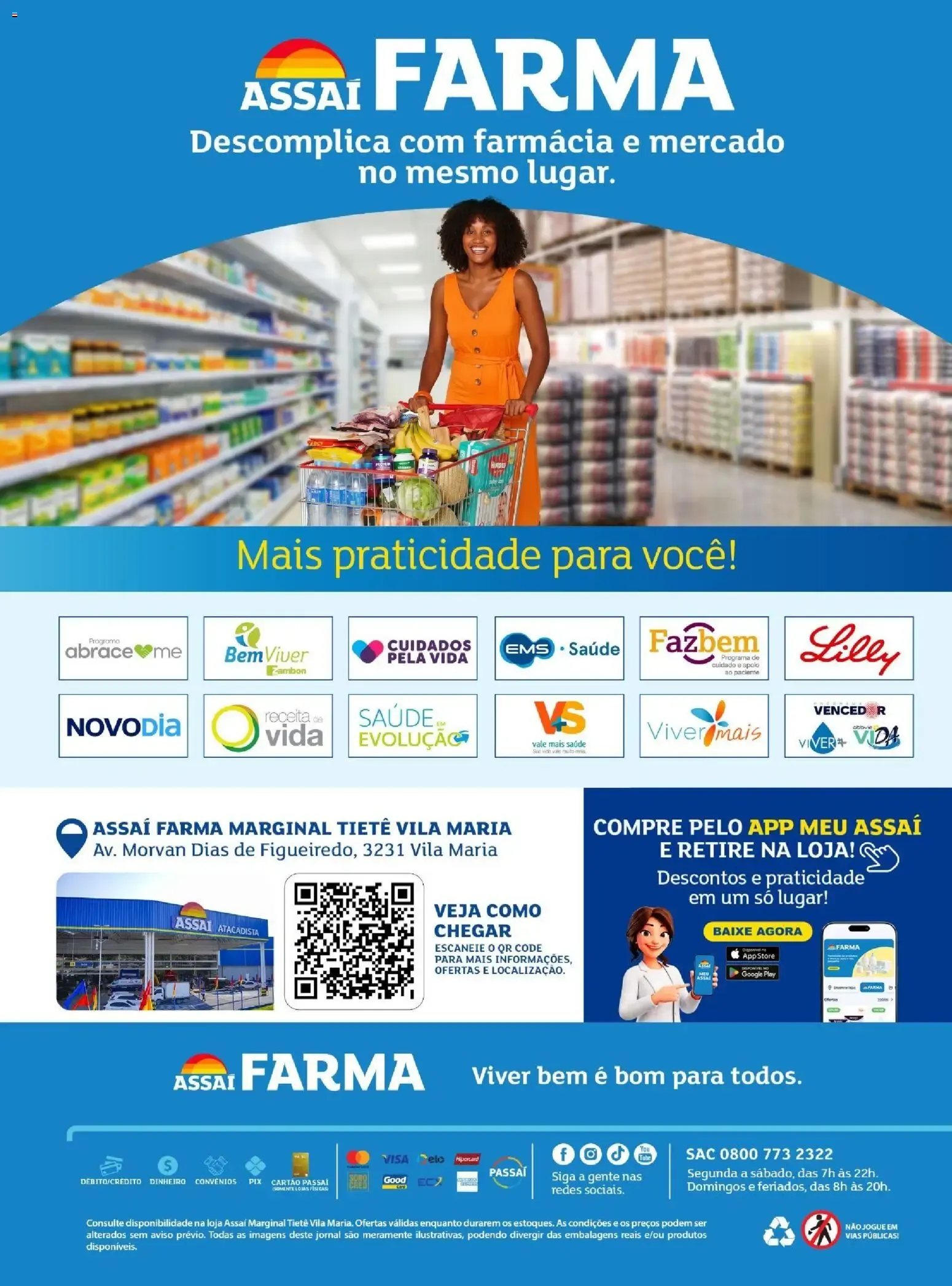 Encarte de Assaí Farma: Grandes Ofertas de Inauguración 10 de agosto até 31 de agosto 2026 - Pagina 8