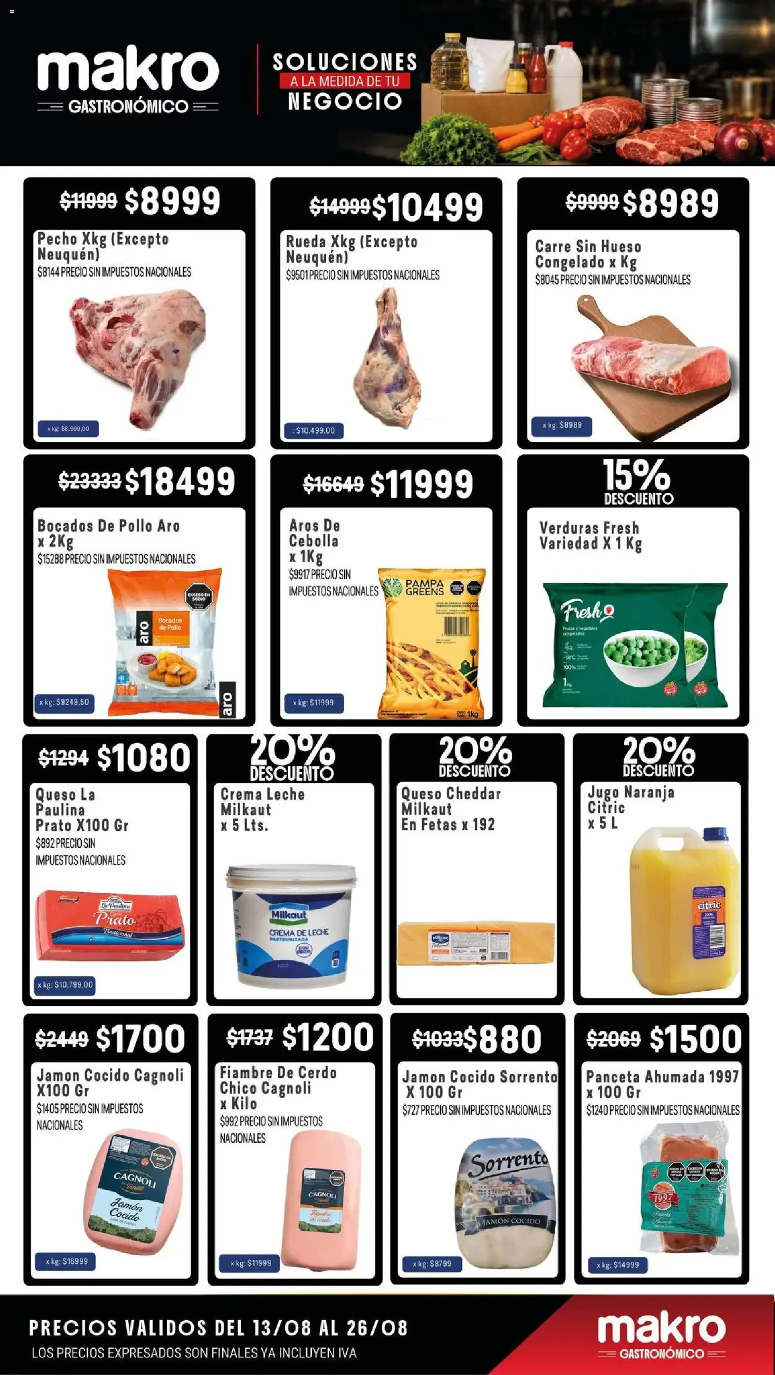 Ofertas de Makro SOLUCIONES A LA MEDIDA DE TU NEGOCIO 13 de agosto al 26 de agosto 2026 - Página 2 del catálogo