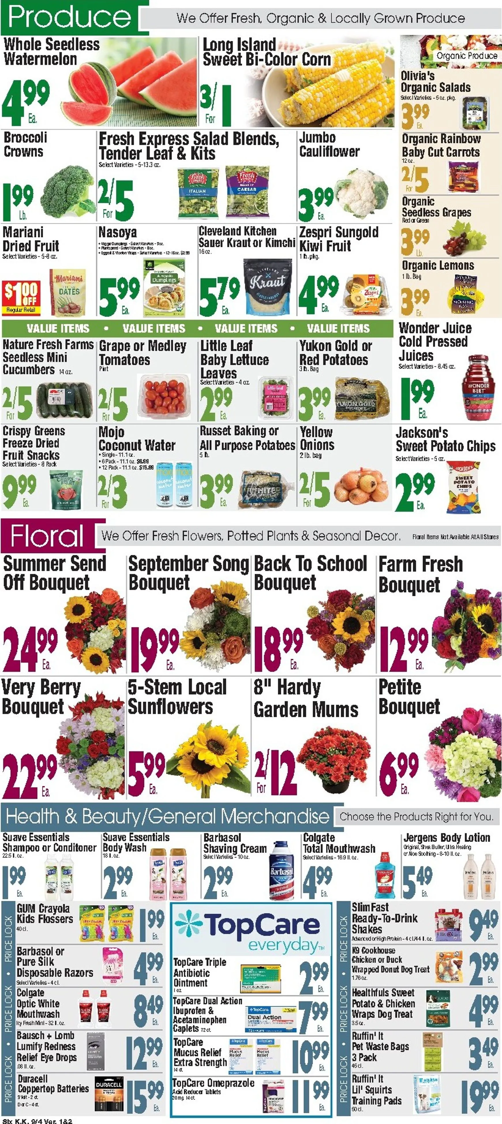 Weekly ad King Kullen flyer for next week from Friday 09/04/2026 to Thursday 09/10/2026 from September 4 to September 10 2026 - Page 6