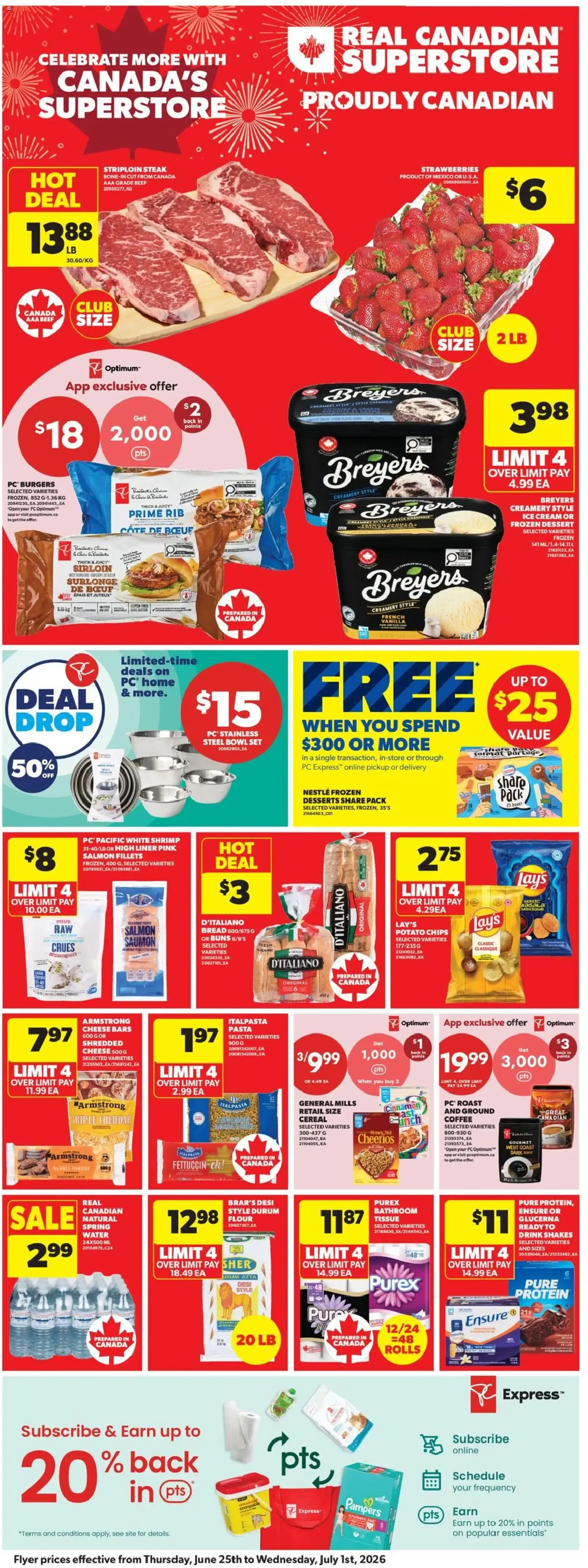 Real Canadian Superstore weekly flyer - AB from Jun 25, 2026 > weekly specials & deals from June 25 to July 1 2026 - flyer page 4