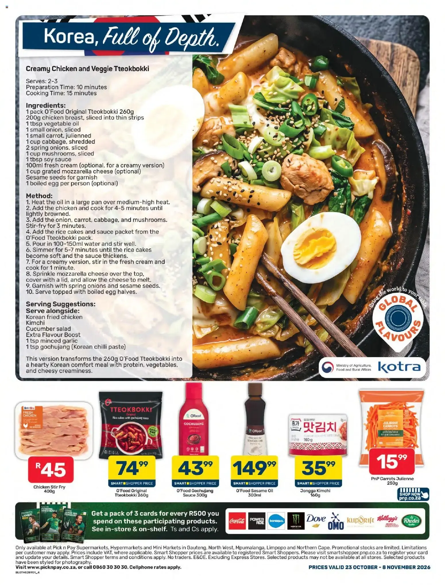 Pick n Pay Inland Provinces Global Food Specials (23/10/2026 - 08/11/2026) Online from 23 October to 8 November 2026 - Catalogue Page 4