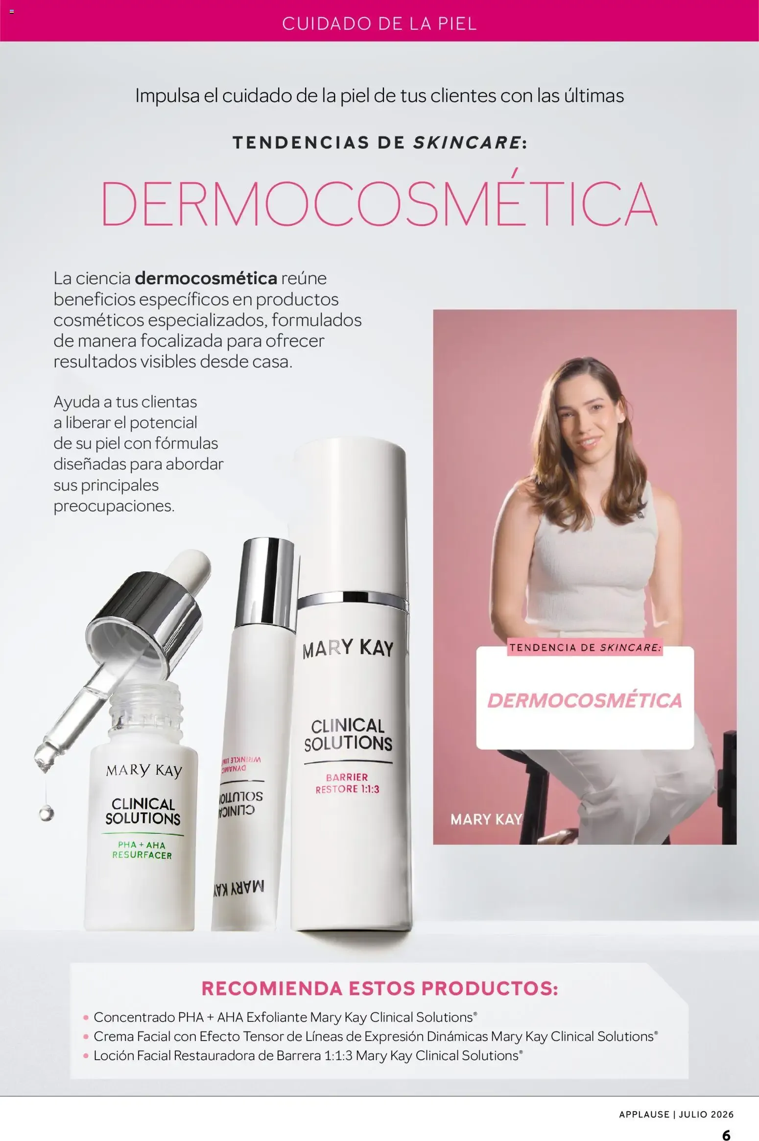 Catálogo de MARY KAY applause TU REVISTA PARA EL ÉXITO 1 de julio al 31 de julio 2026 - Pagina 6