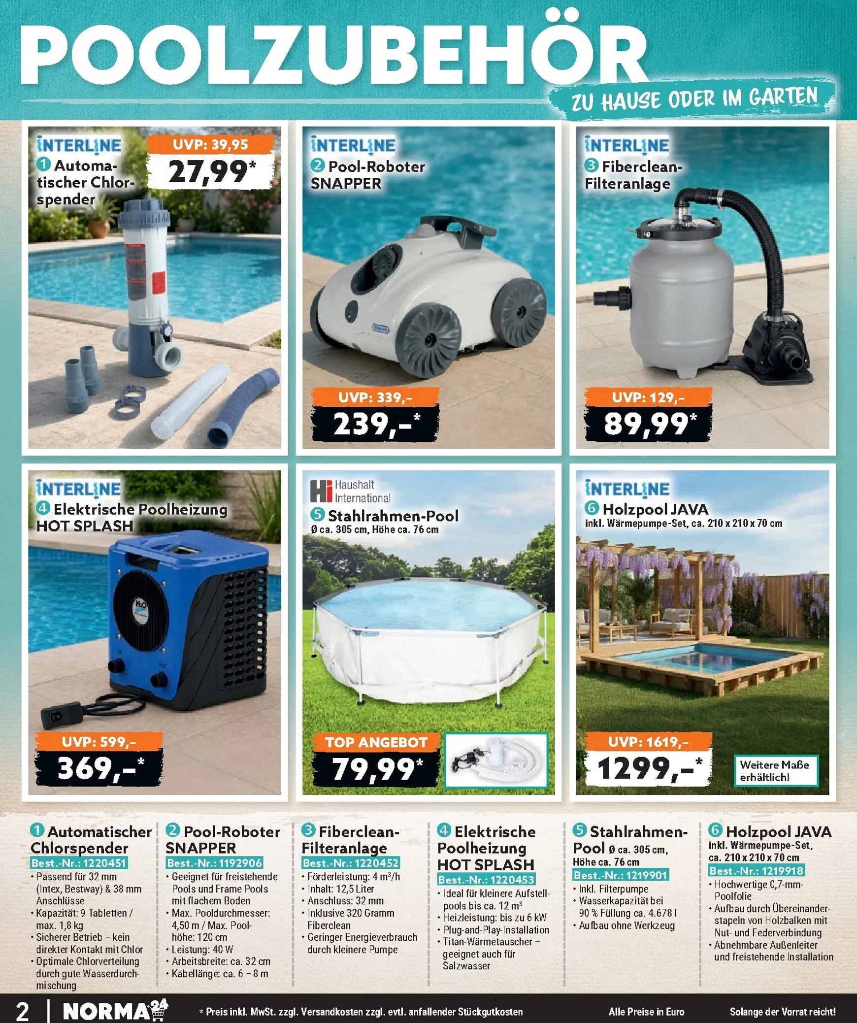 Norma - Bestellmagazin Prospekt – von Montag 01.06.2026 bis Dienstag 30.06.2026 von 1. Juni bis 30. Juni 2026 - Prospekt seite 2