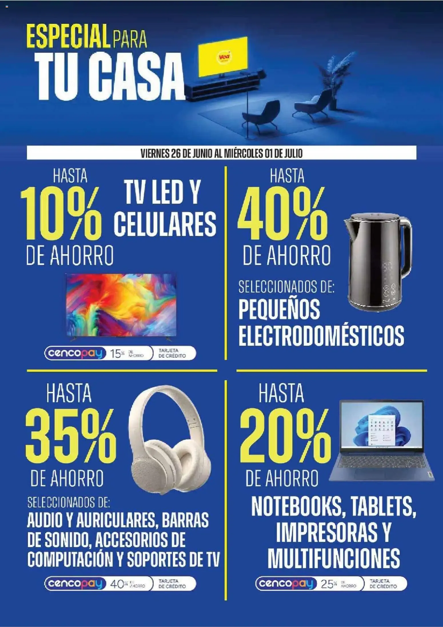 Ofertas de Vea - Especial para tu casa del 26/06/2026 - 01/07/2026 26 de junio al 1 de julio 2026 - Página 2 del catálogo