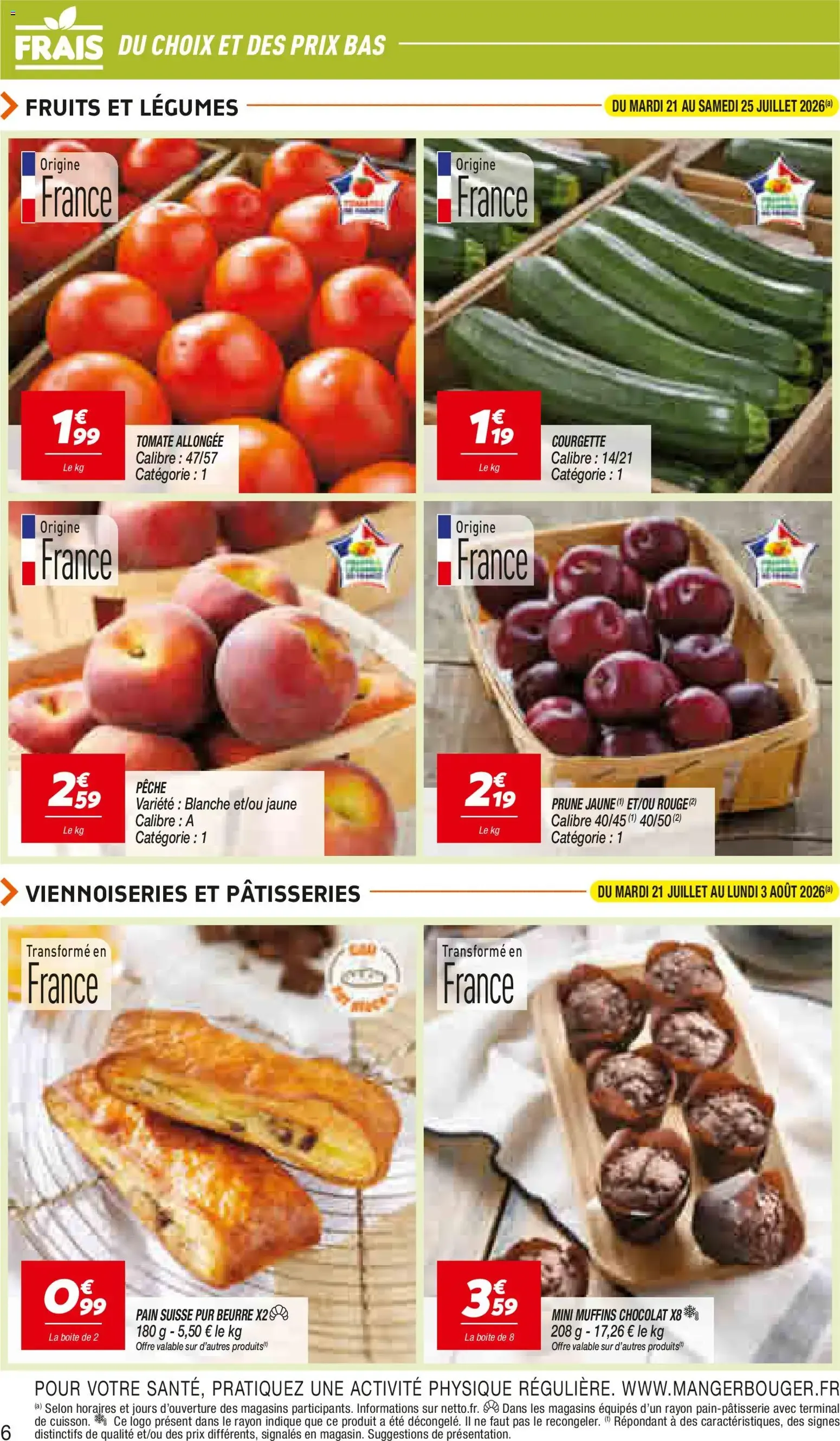 Netto catalogue à partir du 21/07/2026 - promo en ligne du 21 juillet au 3 août 2026 - Catalogue page 6