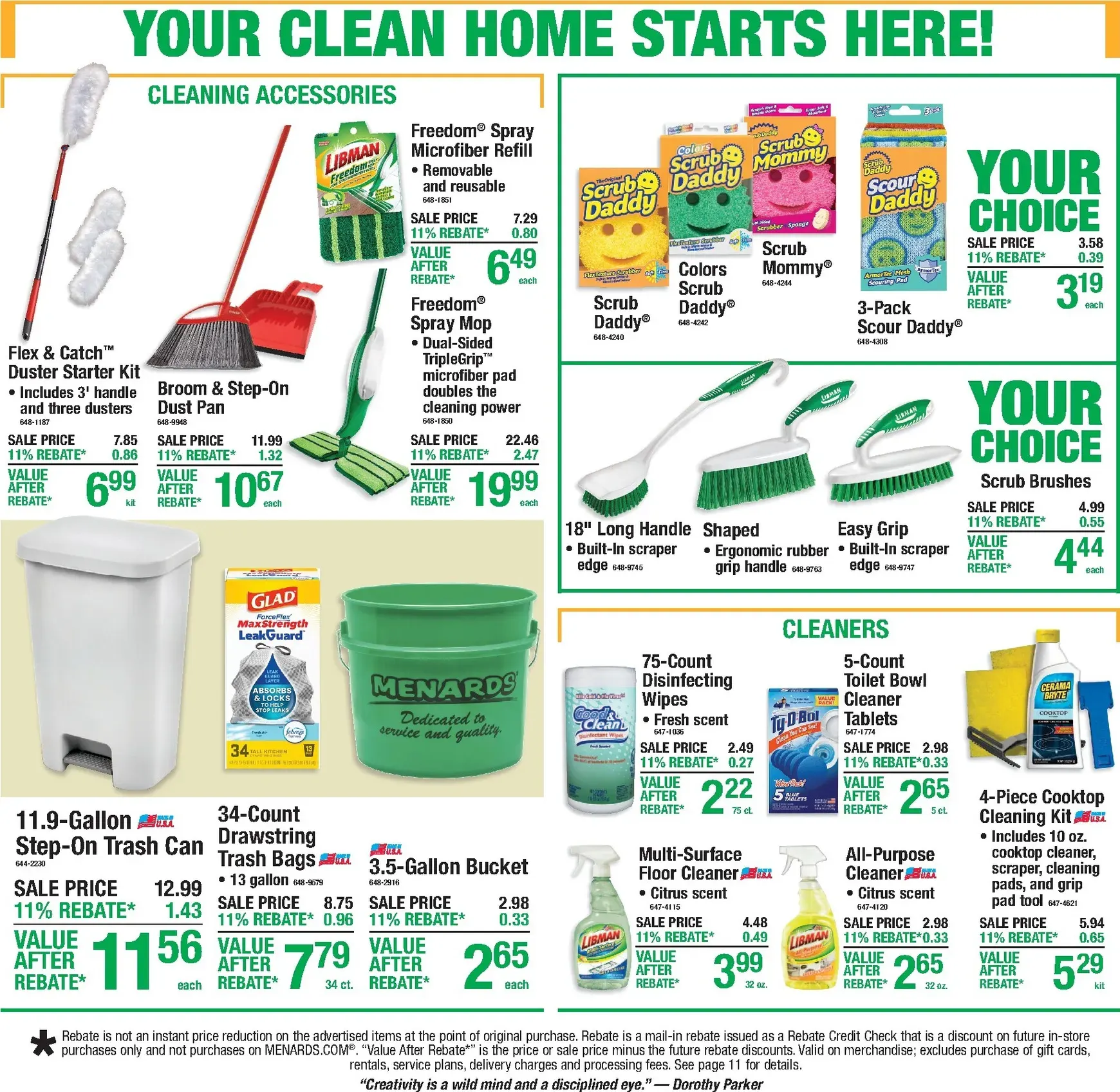 Weekly ad 11% REBATE ON EVERYTHING! from September 3 to September 13 2026 - Page 18