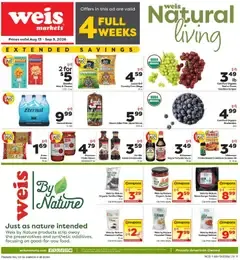 Weis Markets - Natural Living / Extended Savings