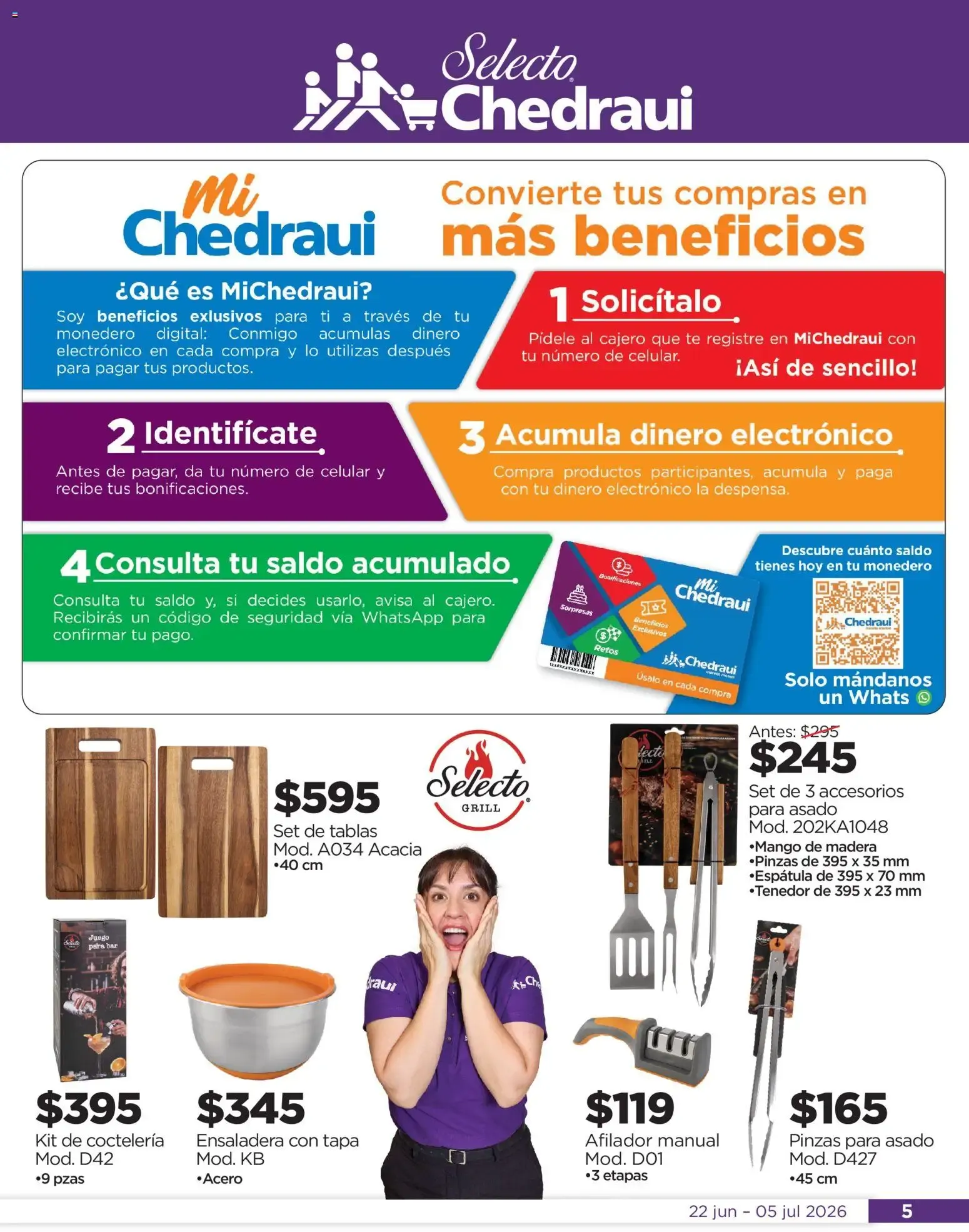 Catálogo de Chedraui folleto Ofertones del verano (22/06/2026 - 05/07/2026) - catálogo en línea 22 de junio al 5 de julio 2026 - Pagina 5
