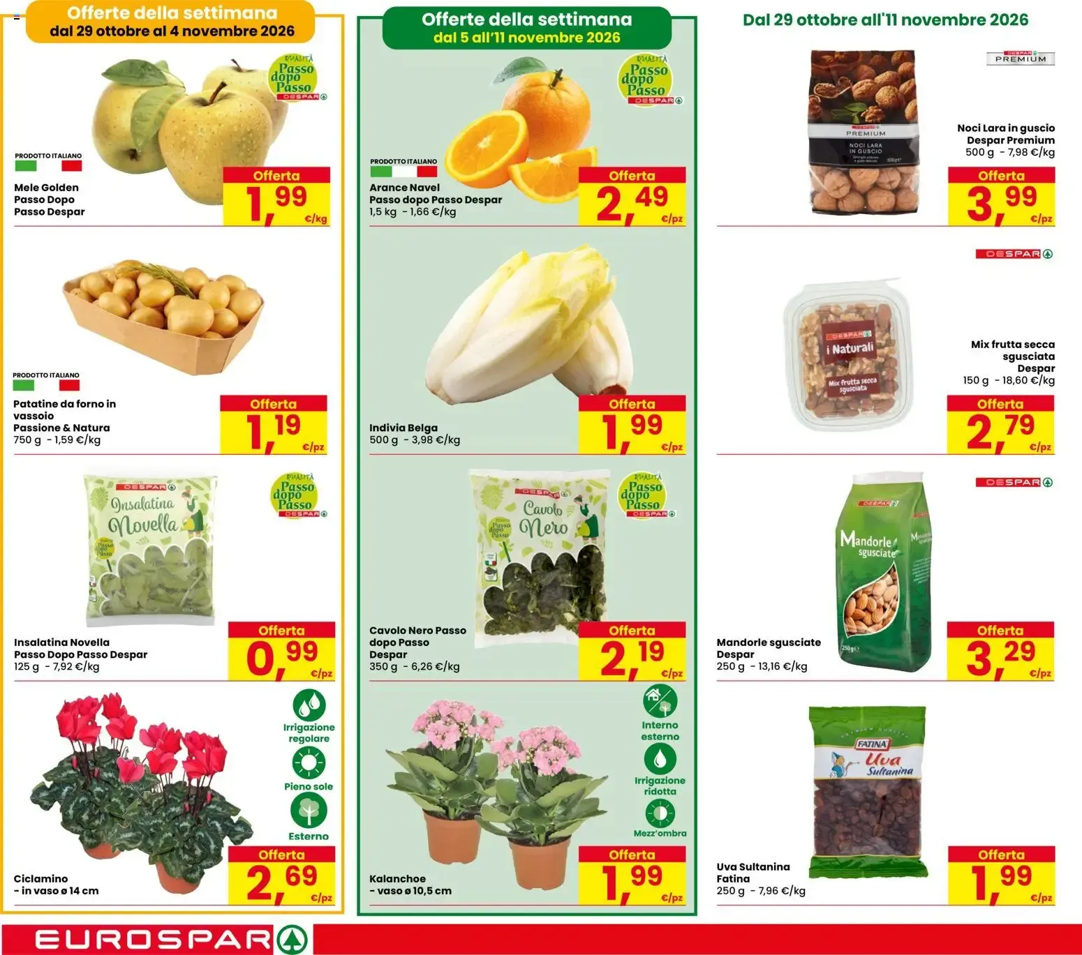 Eurospar volantino dal 29/10/2026 - online Offerte da 29 ottobre a 11 novembre di 2026 - Pagina del volantino 4