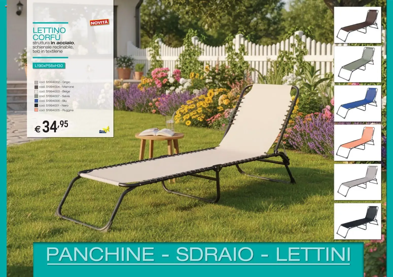Set Varenna - Arredo Giardino da 5 marzo a 31 agosto di 2026 - Pagina del volantino 12