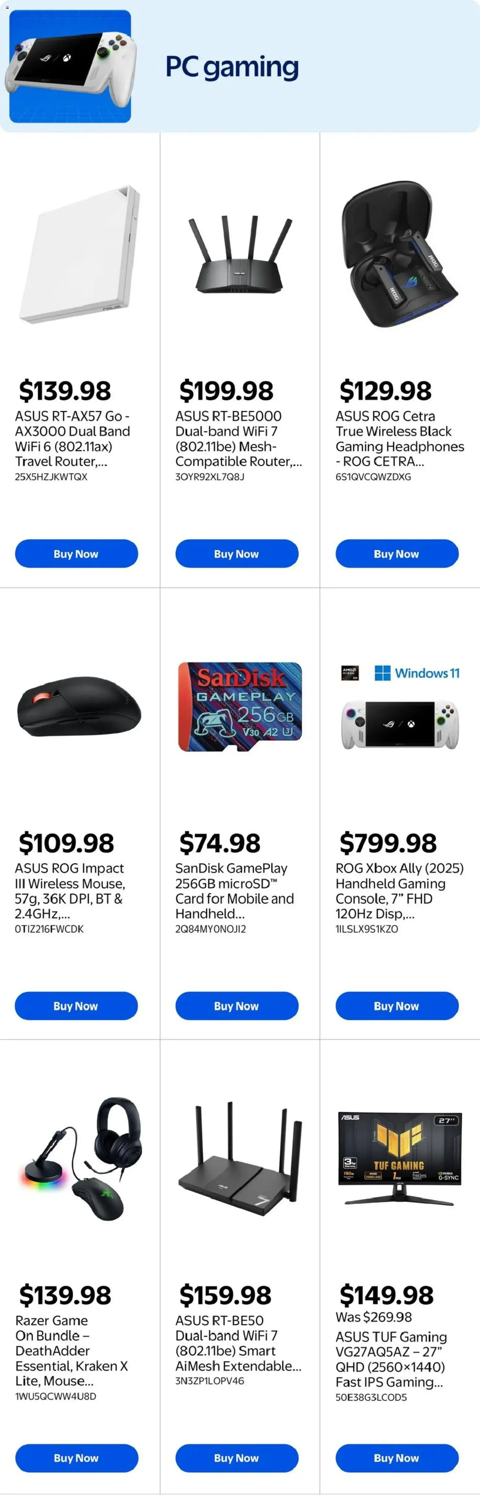 Walmart flyer - Gaming & entertainment guide from Oct 1, 2026 > weekly specials & deals from October 1 to October 14 2026 - flyer page 4