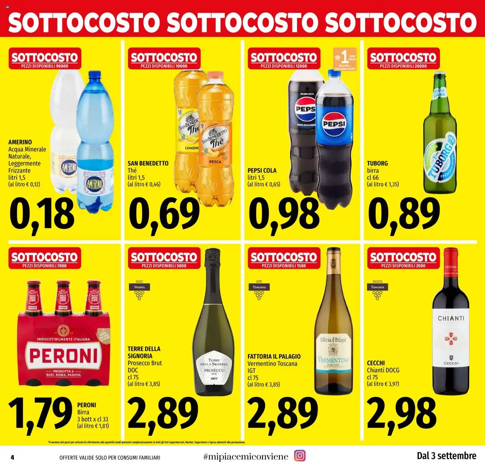 EMI volantino dal 03/09/2026 - online Offerte da 3 settembre a 16 settembre di 2026 - Pagina del volantino 4