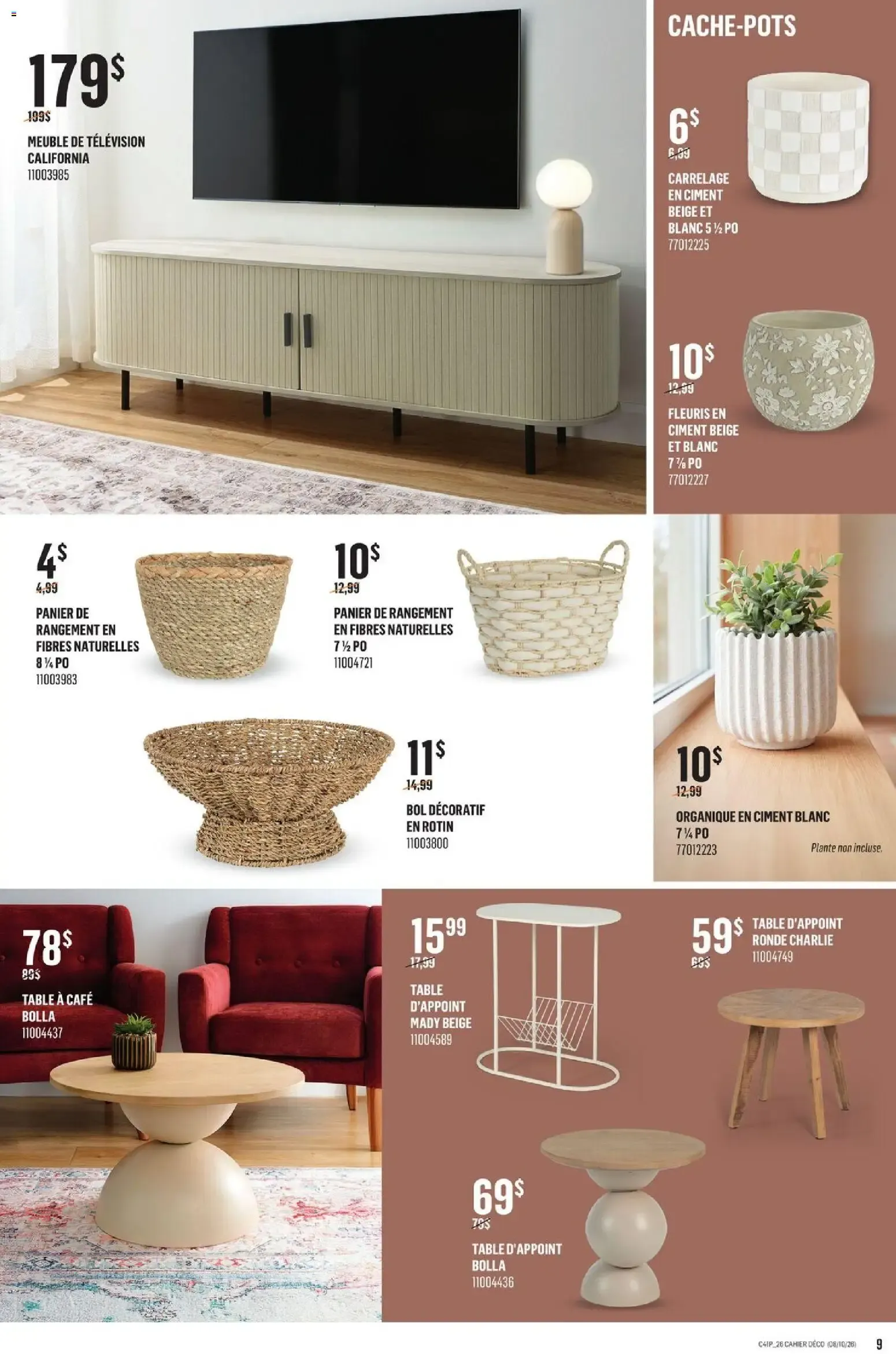 Canac circulaire - Inspiration décor from Oct 8, 2026 > weekly specials & deals from October 8 to October 21 2026 - flyer page 9