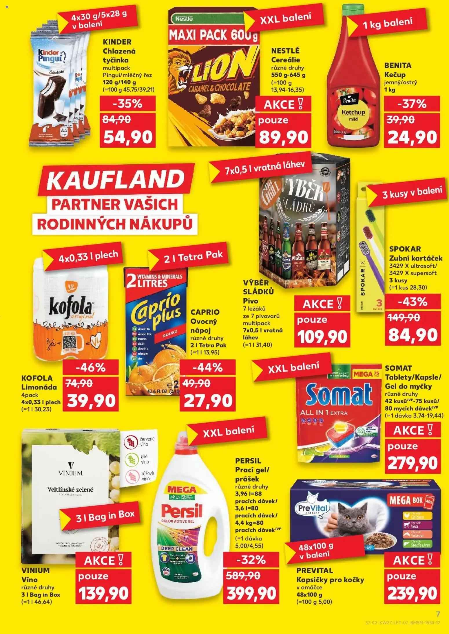 Kaufland: Letní osvěžení za skvělé ceny! - 1. července 7. července 2026 - Page 7