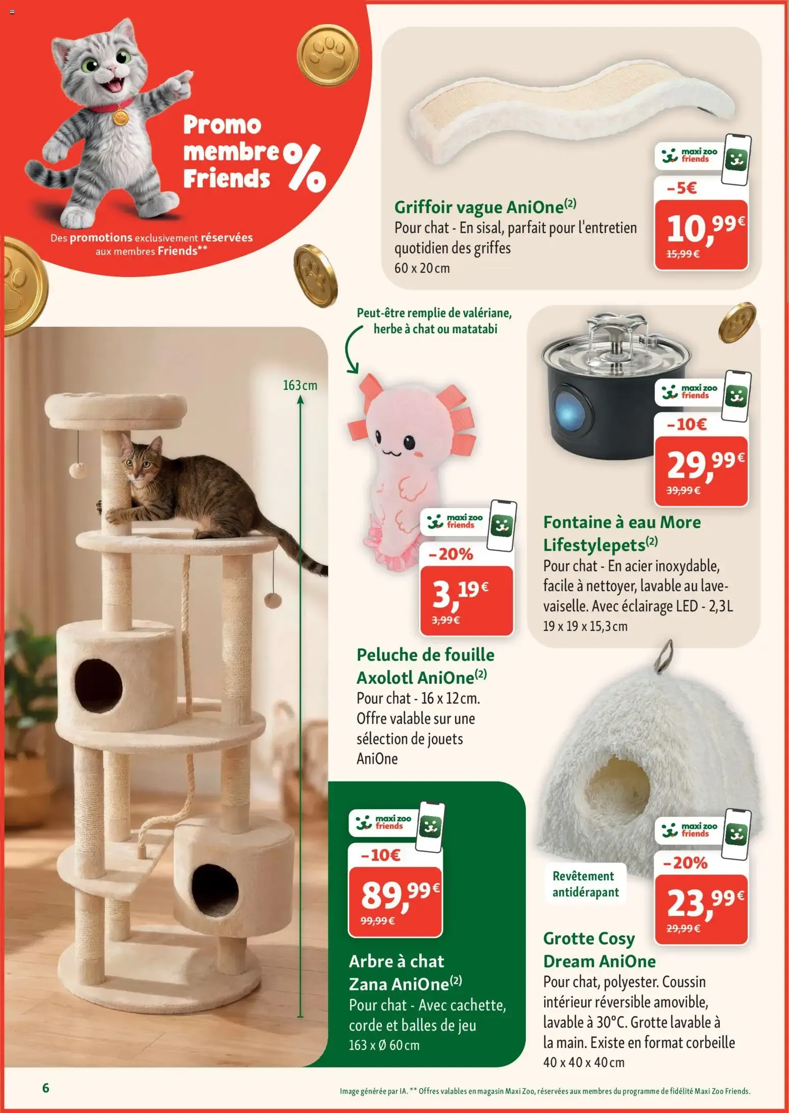 Maxi ZOO catalogue 30/09/2026 - nouveau prospectus du 30 septembre au 7 octobre 2024 - Catalogue page 6