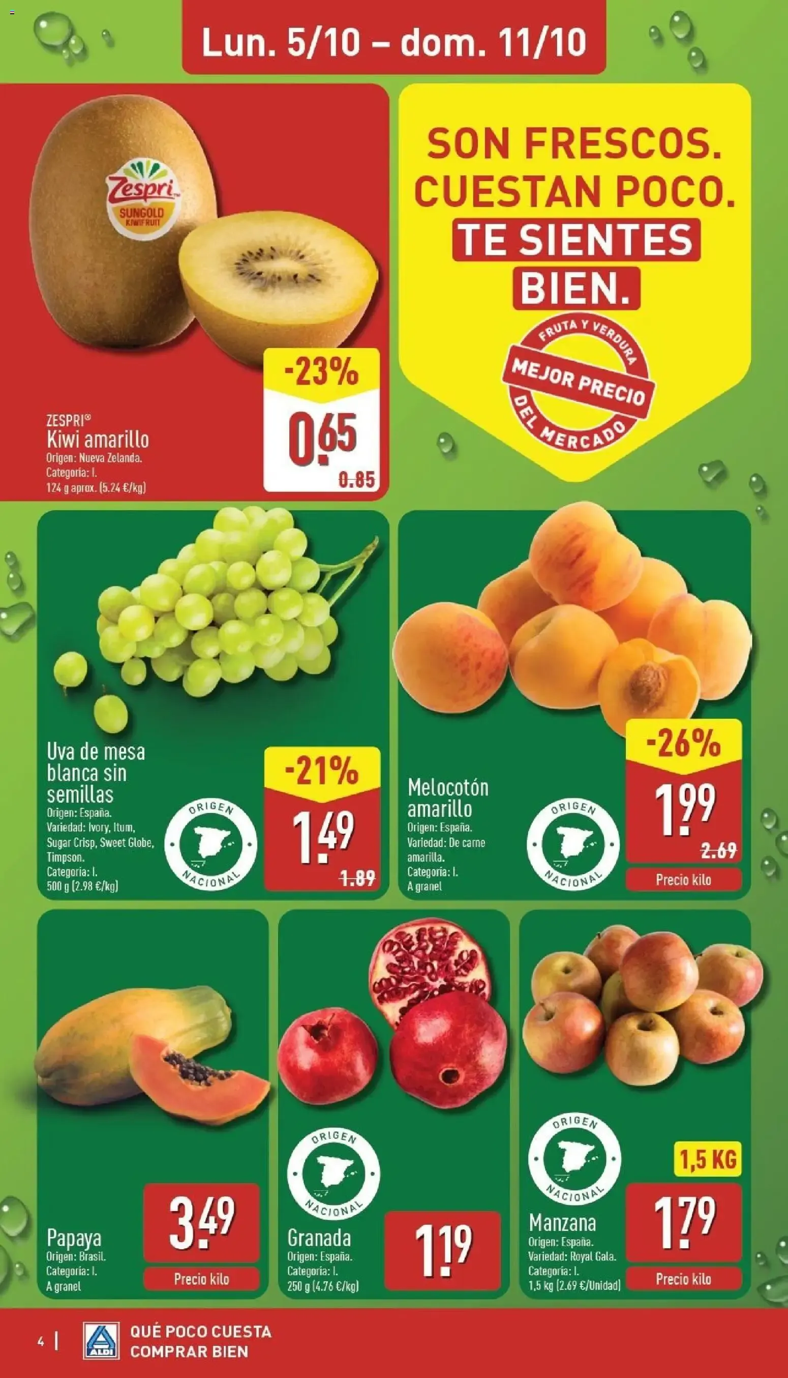 Catálogo de Folleto de ofertas Aldi 5 de octubre al 11 de octubre 2026 - Página 4