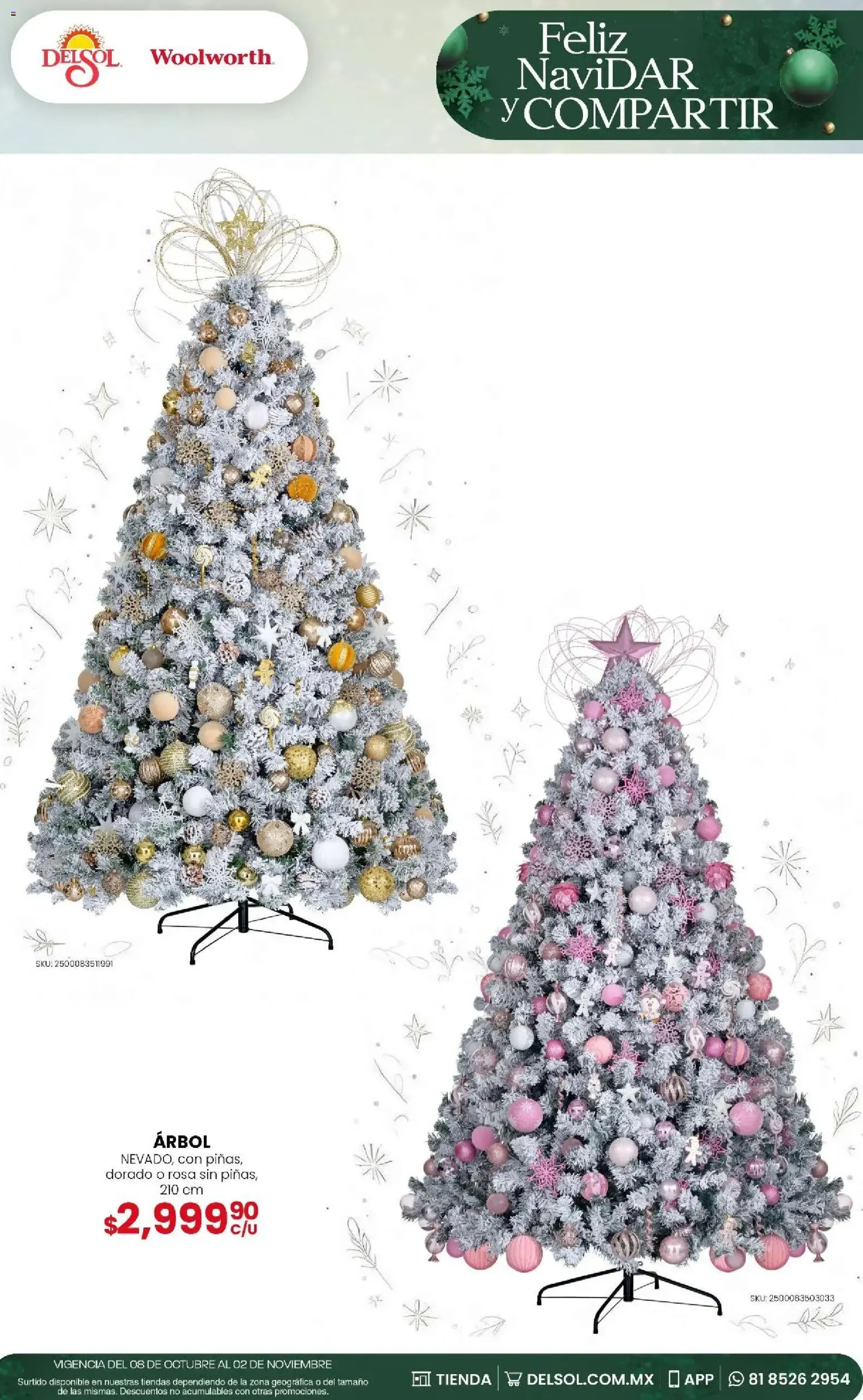 Catálogo de Del Sol y Woolworth - Feliz NaviDar y Compartir (08/10/2026 - 02/11/2026) - catálogo en línea 8 de octubre al 2 de noviembre 2026 - Pagina 7