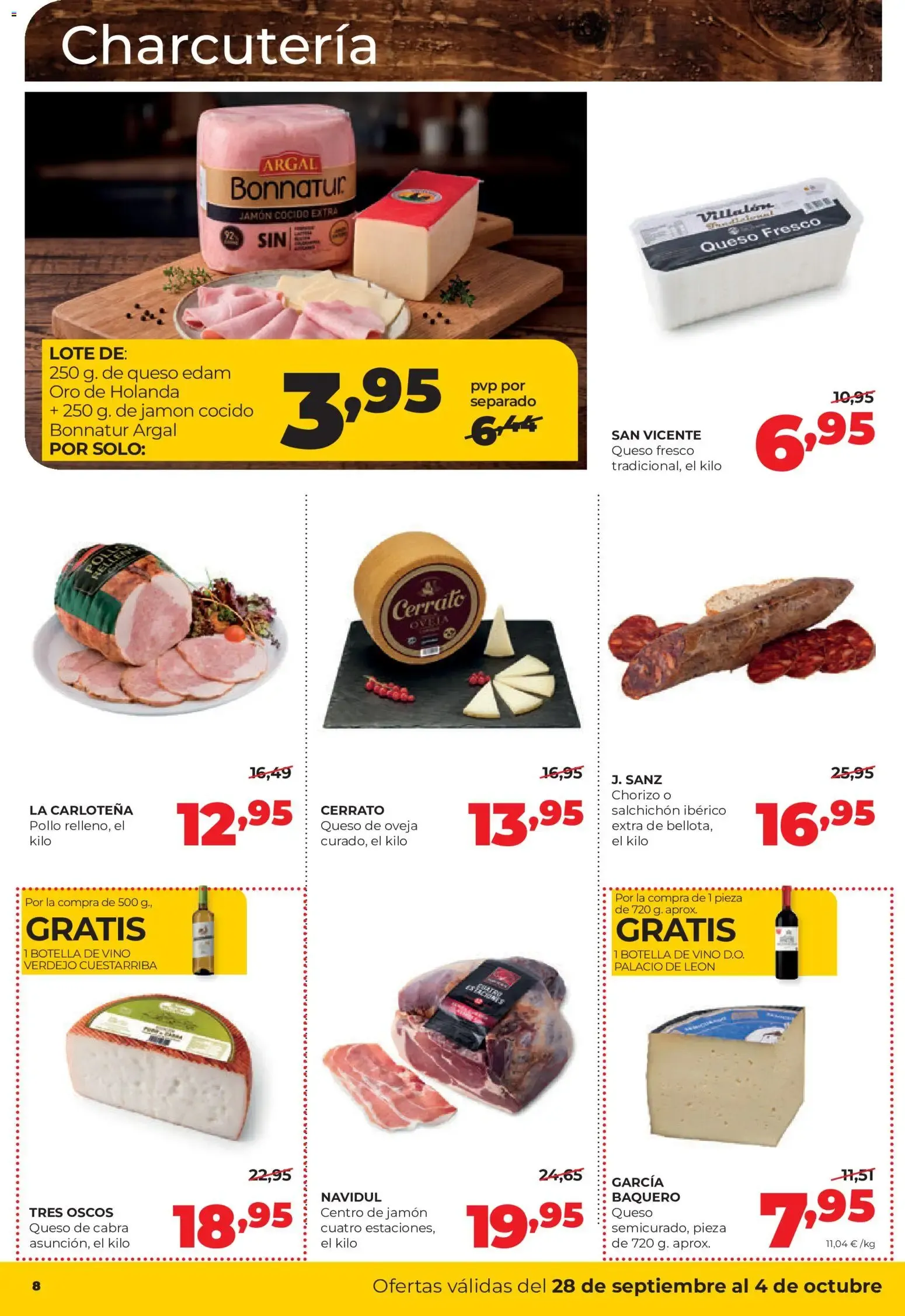Catálogo de Alimerka folleto del 28/09/2026 | Catálogo 28 de septiembre al 4 de octubre 2026 - Página 8