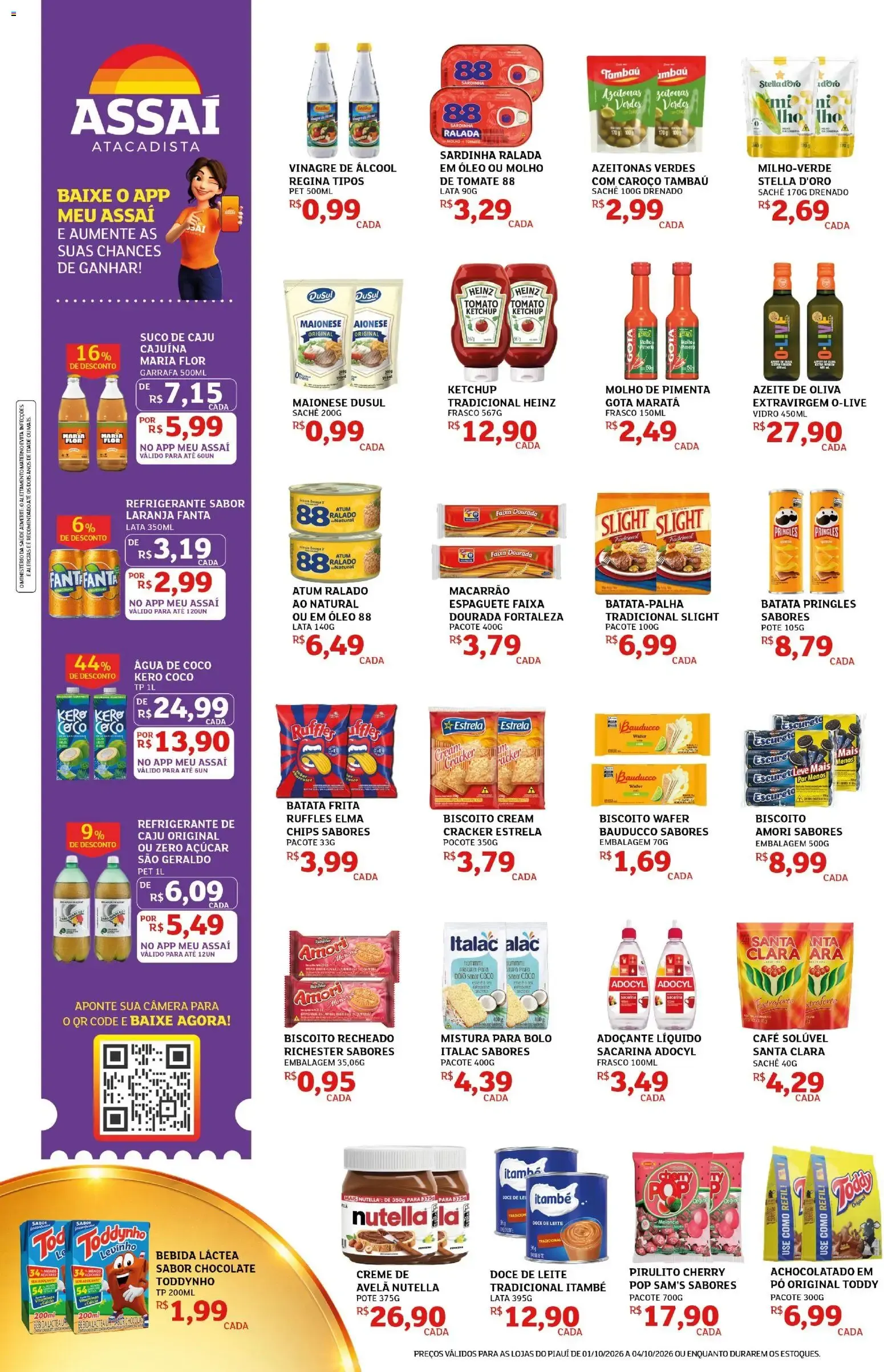 Encarte de Assaí Atacadista ofertas - PI de 01/10/2026 | Promoções Online 1 de outubro até 4 de outubro 2026 - Pagina 2
