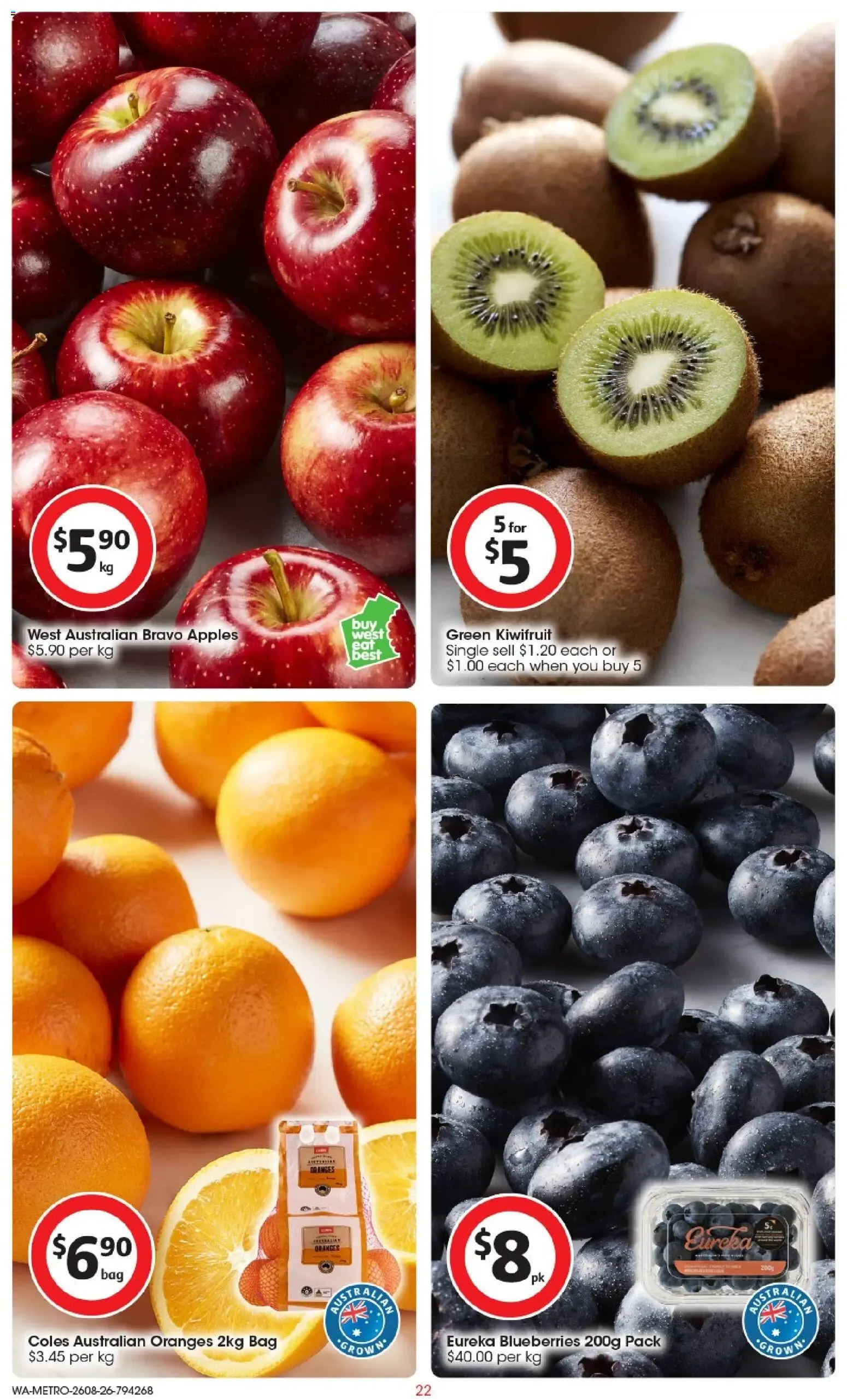 Coles catalogue valid from 26/08/2026 > Online Australia - Catalogue valid from 26 August to 1 September 2026 - page 22