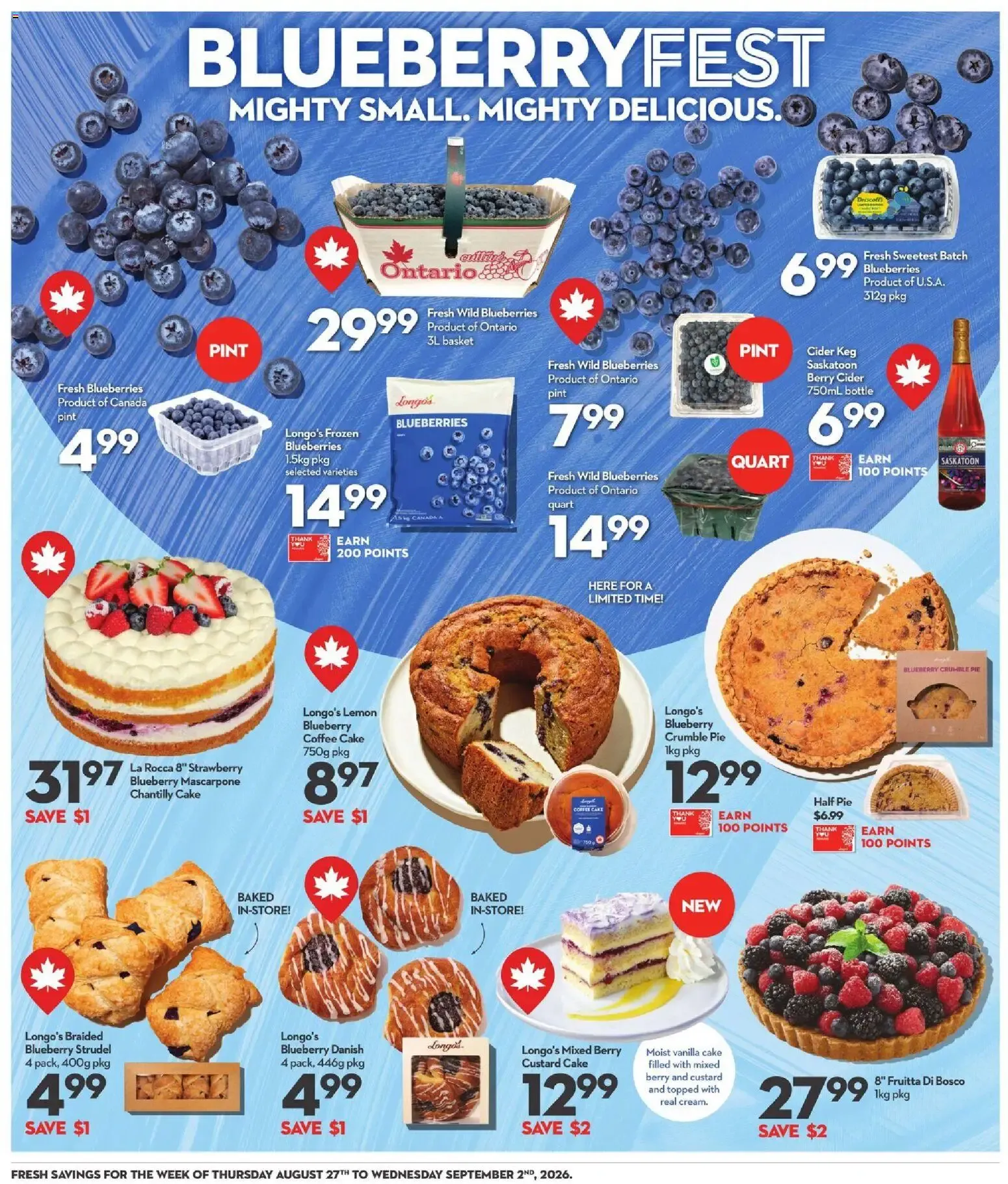 Longo's weekly flyer / circulaire from Aug 27, 2026 > weekly specials & deals from August 27 to September 2 2026 - flyer page 6