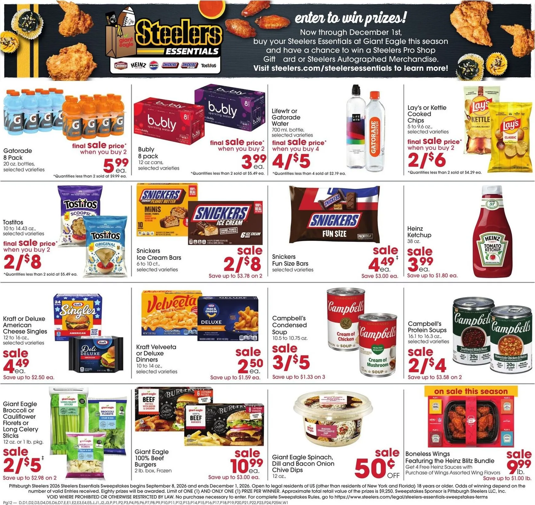 Weekly ad Current Giant Eagle leaflet valid from Thursday 09/17/2026 to Wednesday 09/23/2026 from September 17 to September 23 2026 - Page 6