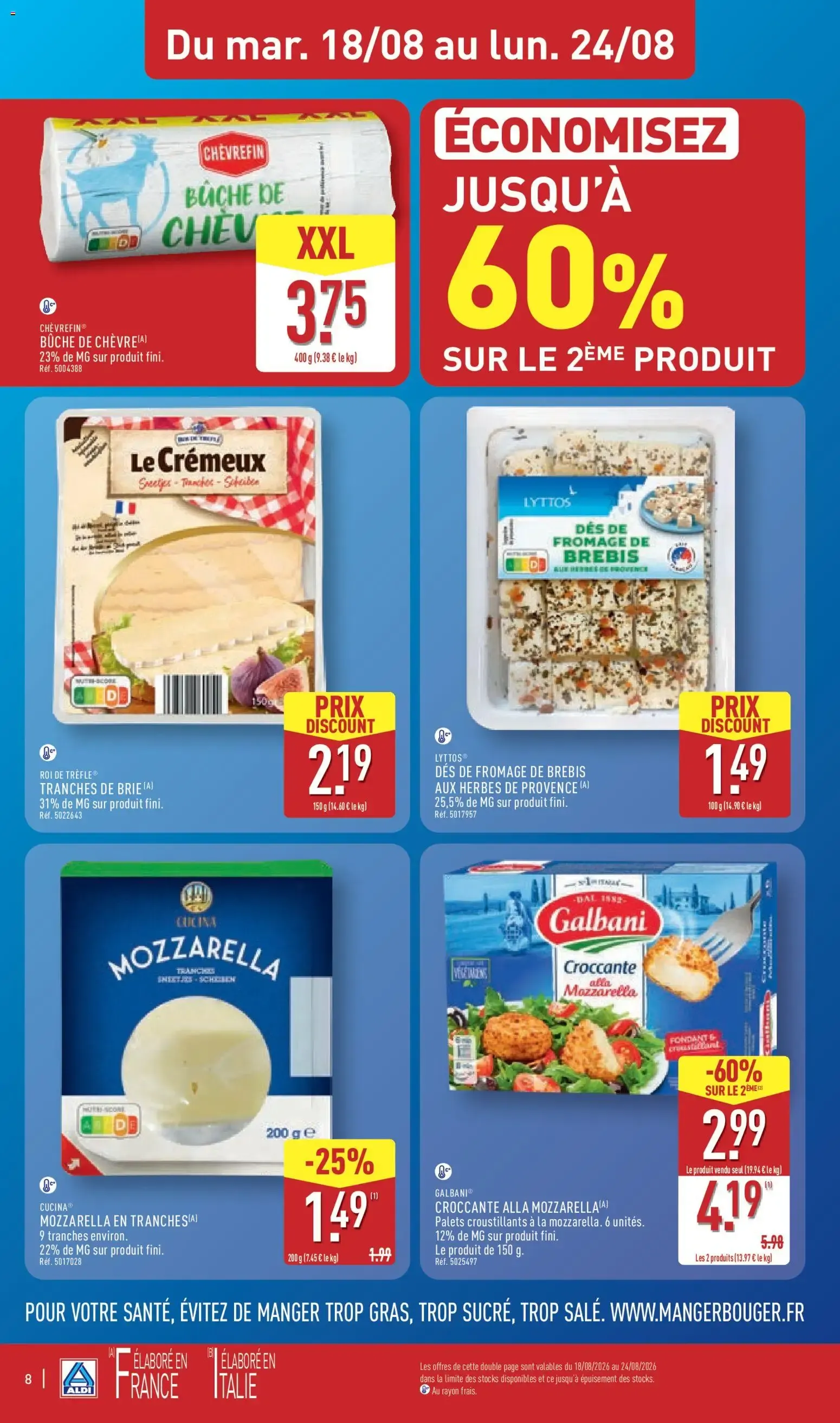 Aldi - Nos Bons Plans de la Semaine du 18 août au 24 août 2026 - Catalogue page 10