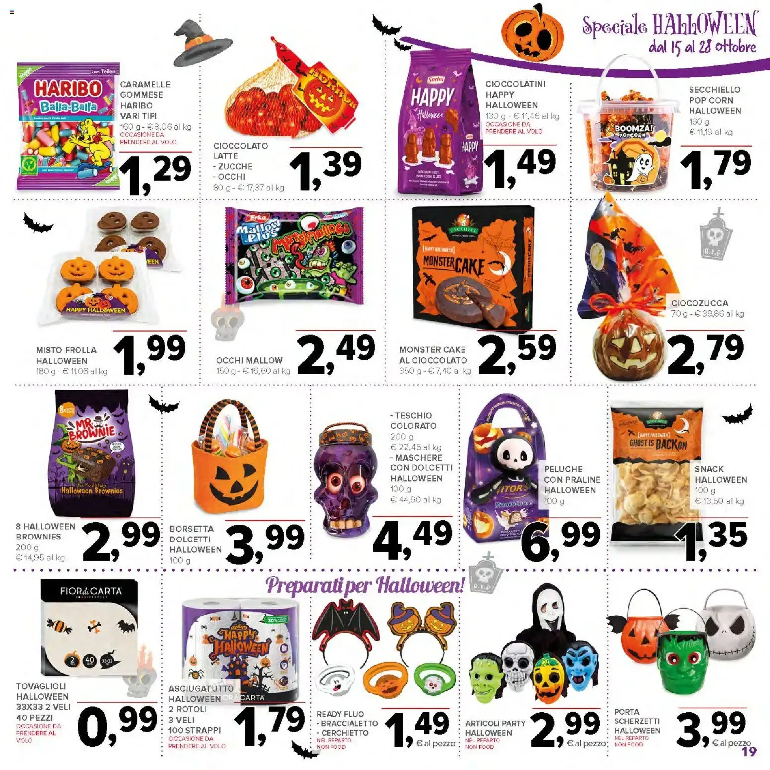 Nuovo Halloween volantino di Todis dal 15/10/2026 > offerte anteprima 🍂 da 15 ottobre a 28 ottobre di 2026 - Pagina del volantino 19
