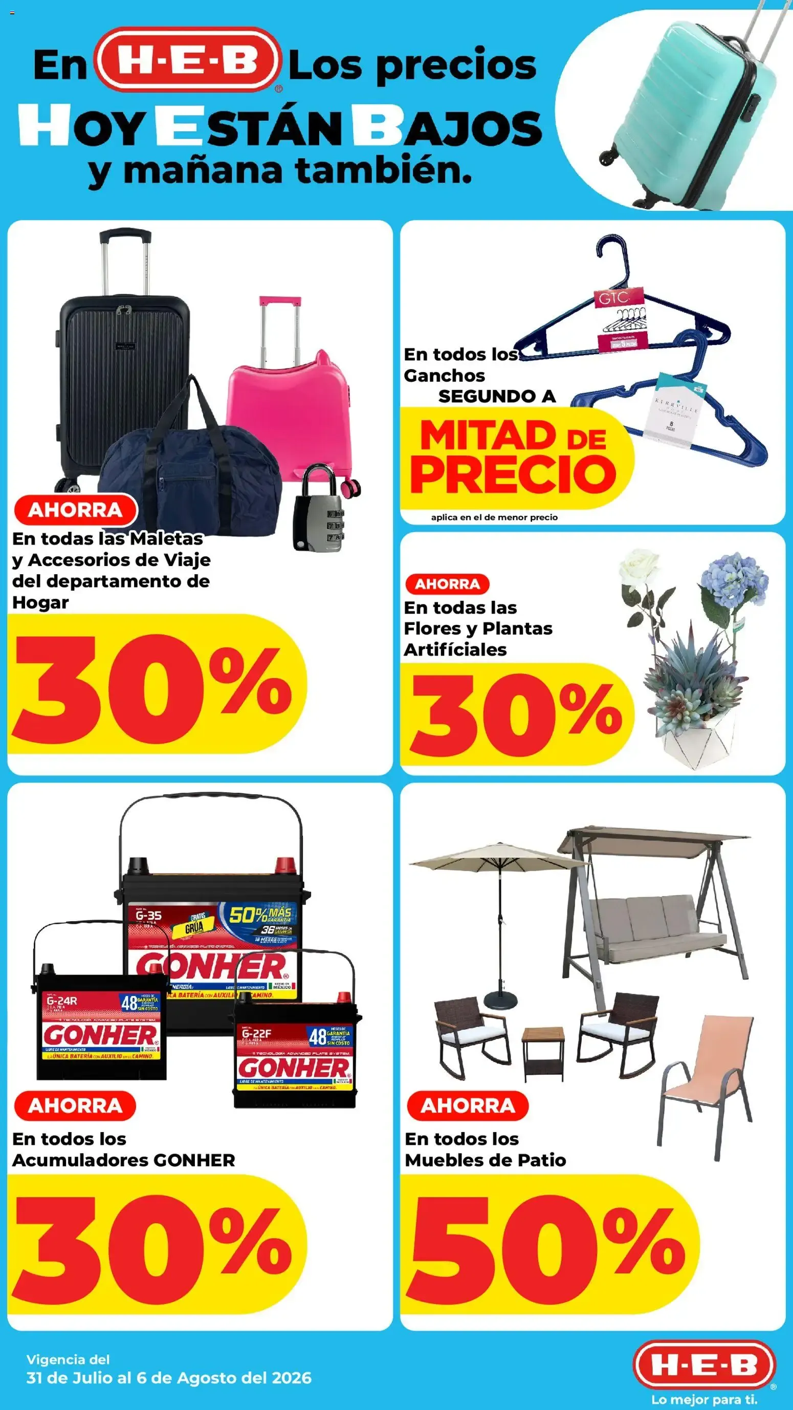 Catálogo de H-E-B: Los precios hoy están bajos y mañana también. 31 de julio al 3 de agosto 2026 - Pagina 11