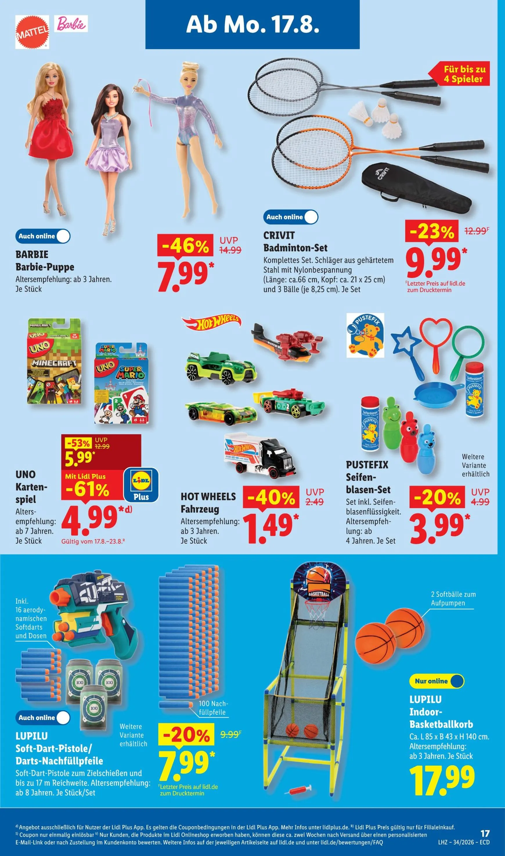 Lidl - Crivit Sport & Freizeit: Find Your Move von 17. August bis 22. August 2026 - Prospekt seite 10