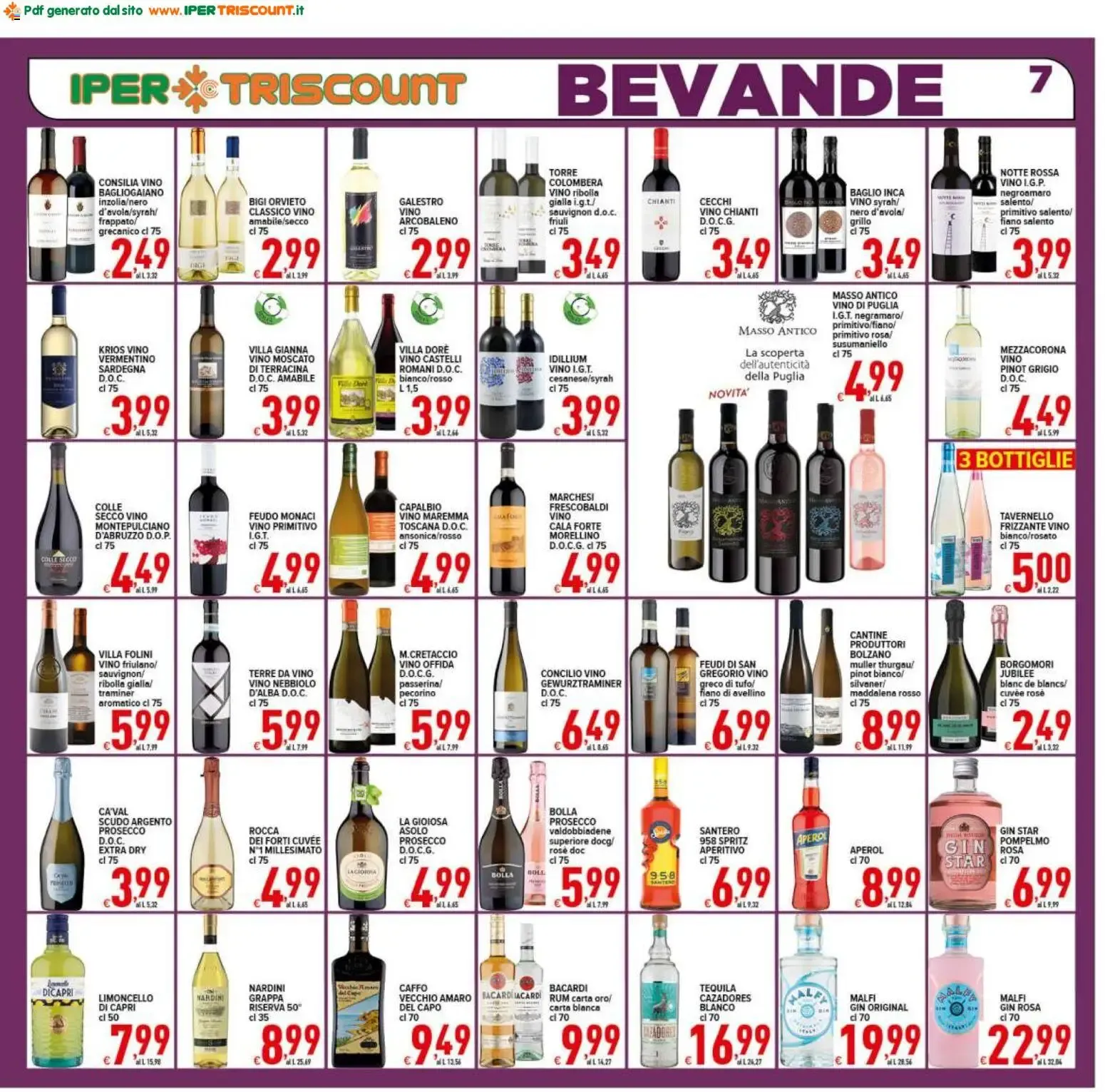 Ipertriscount volantino dal 10/06/2026 - online Offerte da 10 giugno a 18 giugno di 2026 - Pagina del volantino 7