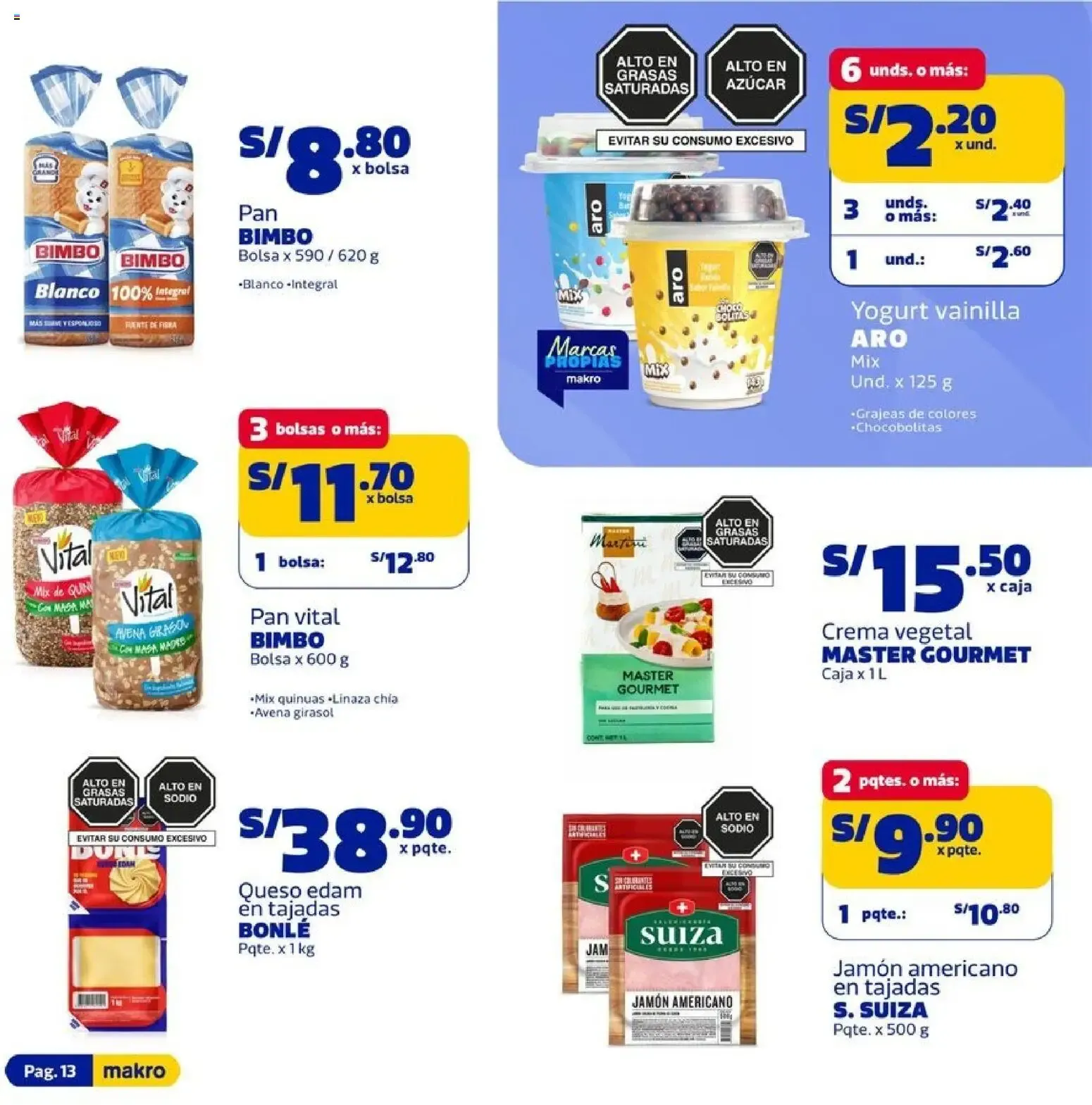 Catalogo de Makro Ahorro: El aliado para tu negocio 22 de octubre al 28 de octubre 2026 - Pag 13