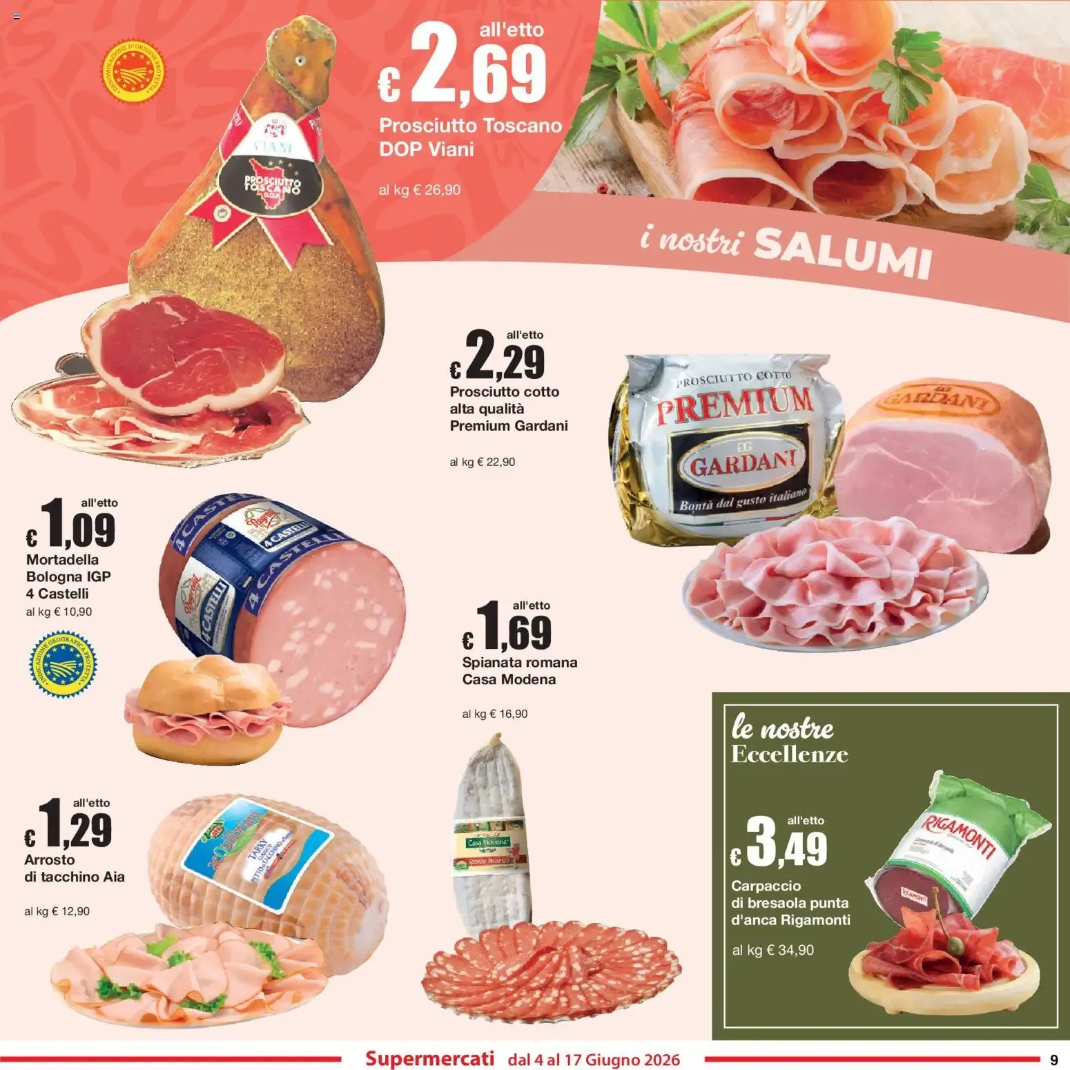 Sì con Te volantino dal 04/06/2026 - online Offerte da 4 giugno a 17 giugno di 2026 - Pagina del volantino 9