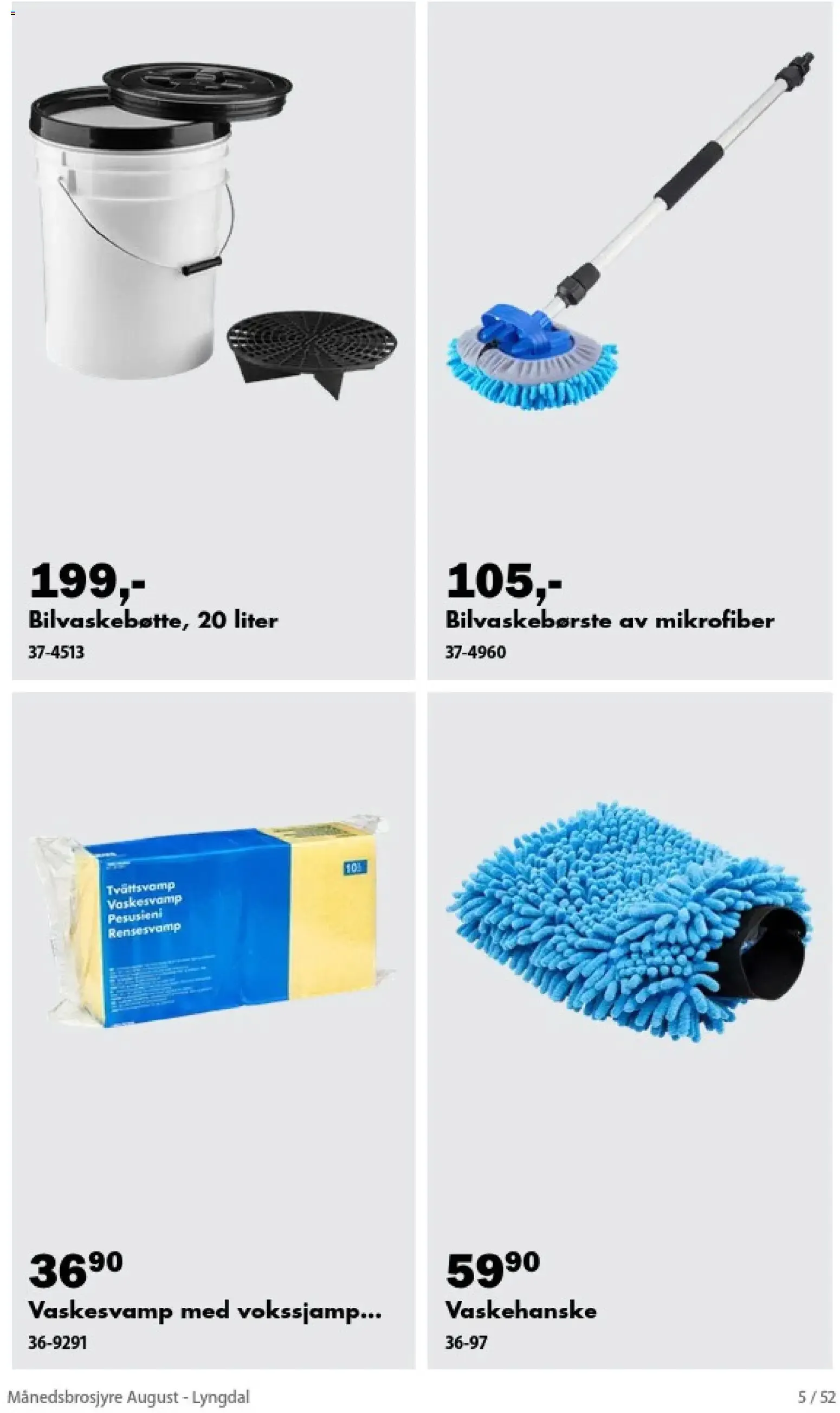 Biltema Månedsbrosjyre August - National (01/08/2026 - 30/08/2026) - Kundeavis og tilbud fra 1. august til 30. august 2026 - kundeavisside 5