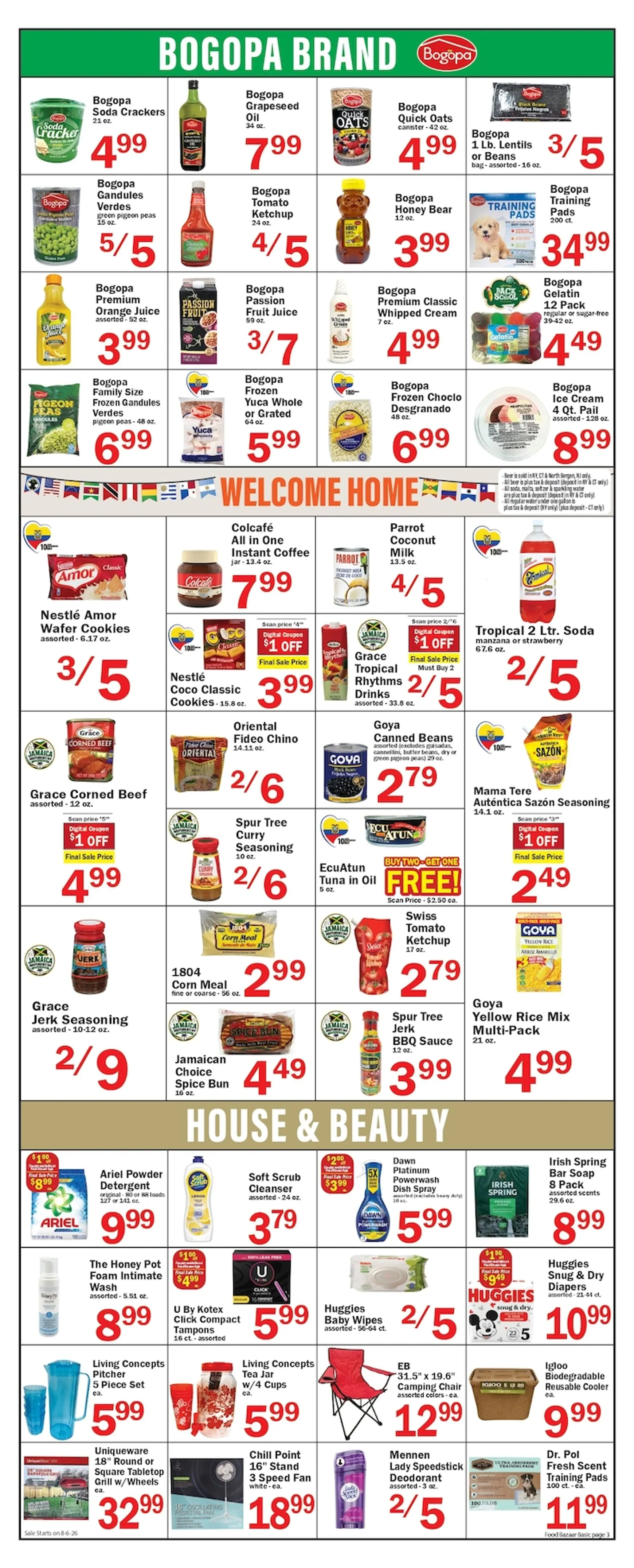 Weekly ad Food Bazaar Supermarket - Back to School from August 6 to August 12 2026 - Page 3