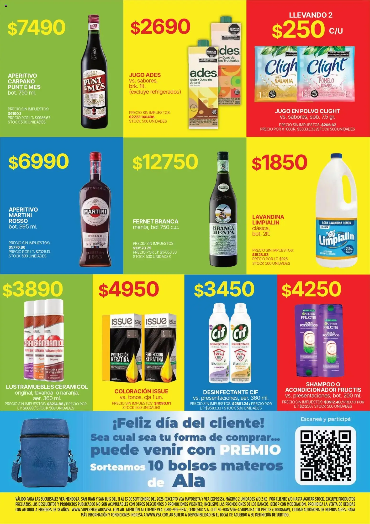 Ofertas de Vea - Volante Fin semana Cuyo del 11/09/2026 - 13/09/2026 11 de septiembre al 13 de septiembre 2026 - Página 8 del catálogo