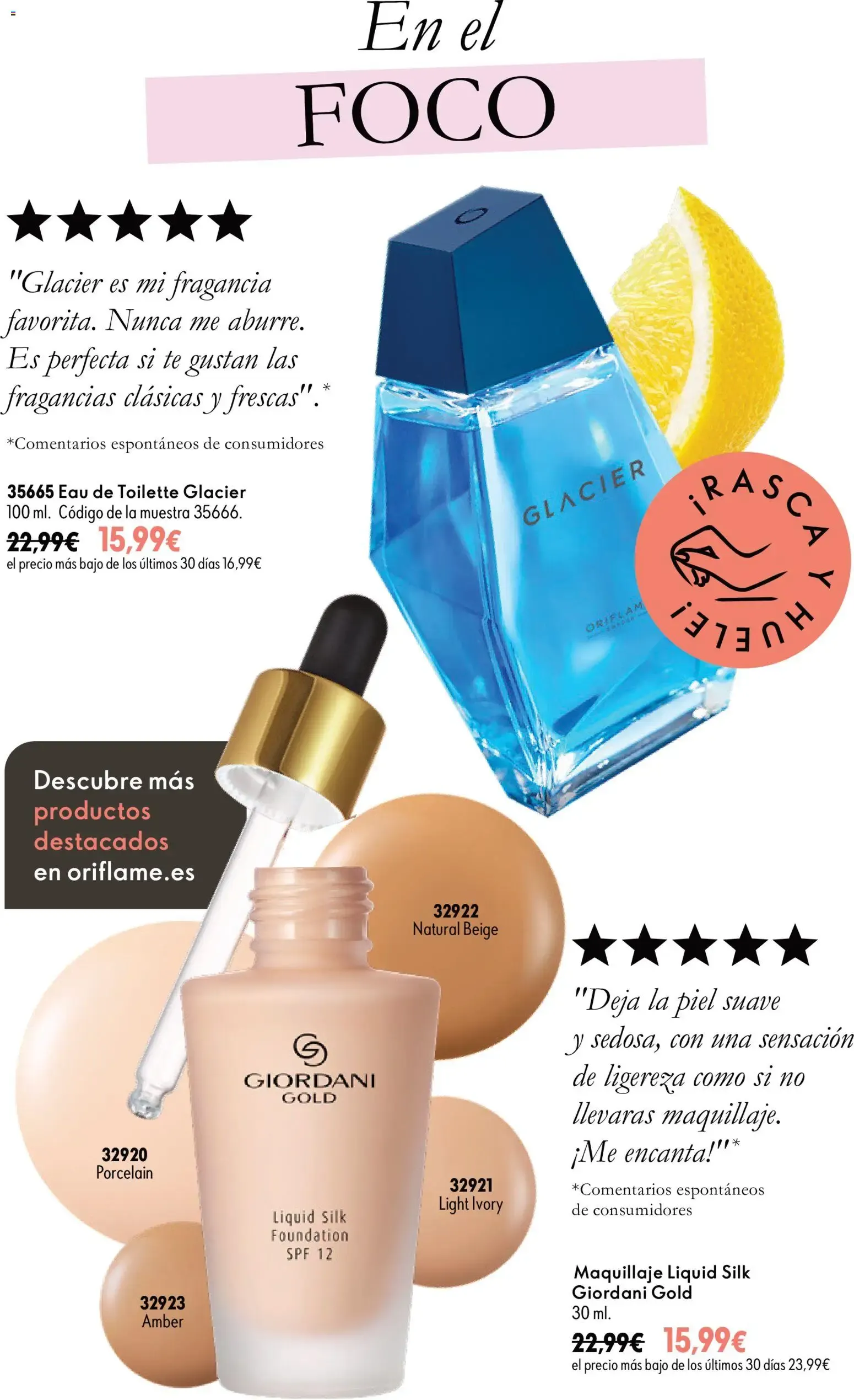 Catálogo de Oriflame Folleto Campaña 14 Highligts 07/10/2026 - 27/10/2026 7 de octubre al 27 de octubre 2026 - Página 8