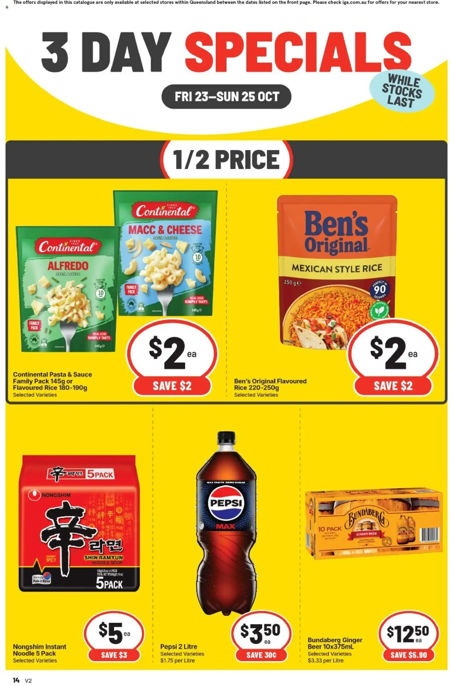 3 DAY SPECIALS - Catalogue valid from 23 October to 25 October 2026 - page 3