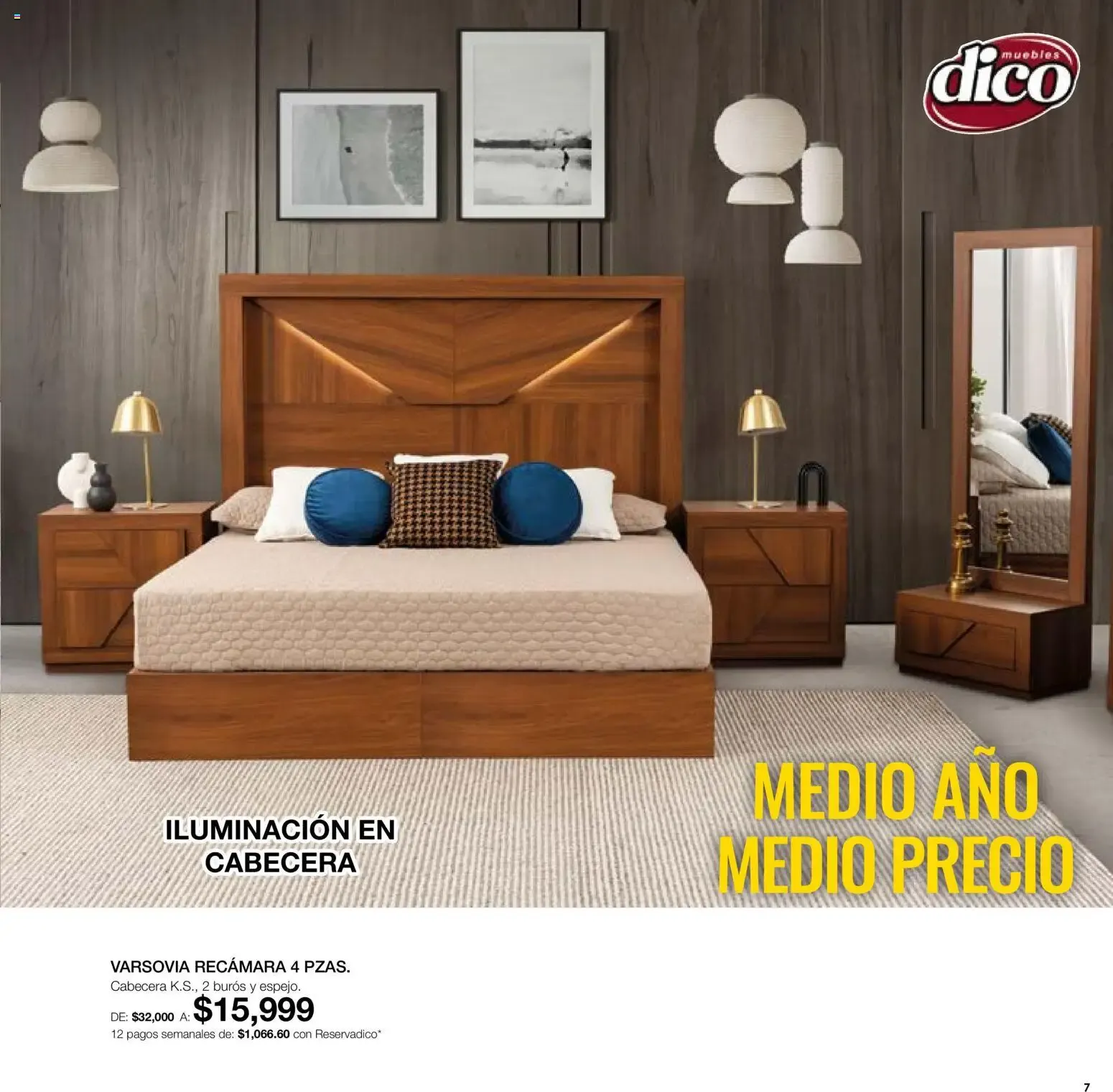 Catálogo de Dico Muebles: Medio Año Medio Precio - 50% en toda la tienda 1 de junio al 30 de junio 2026 - Pagina 7