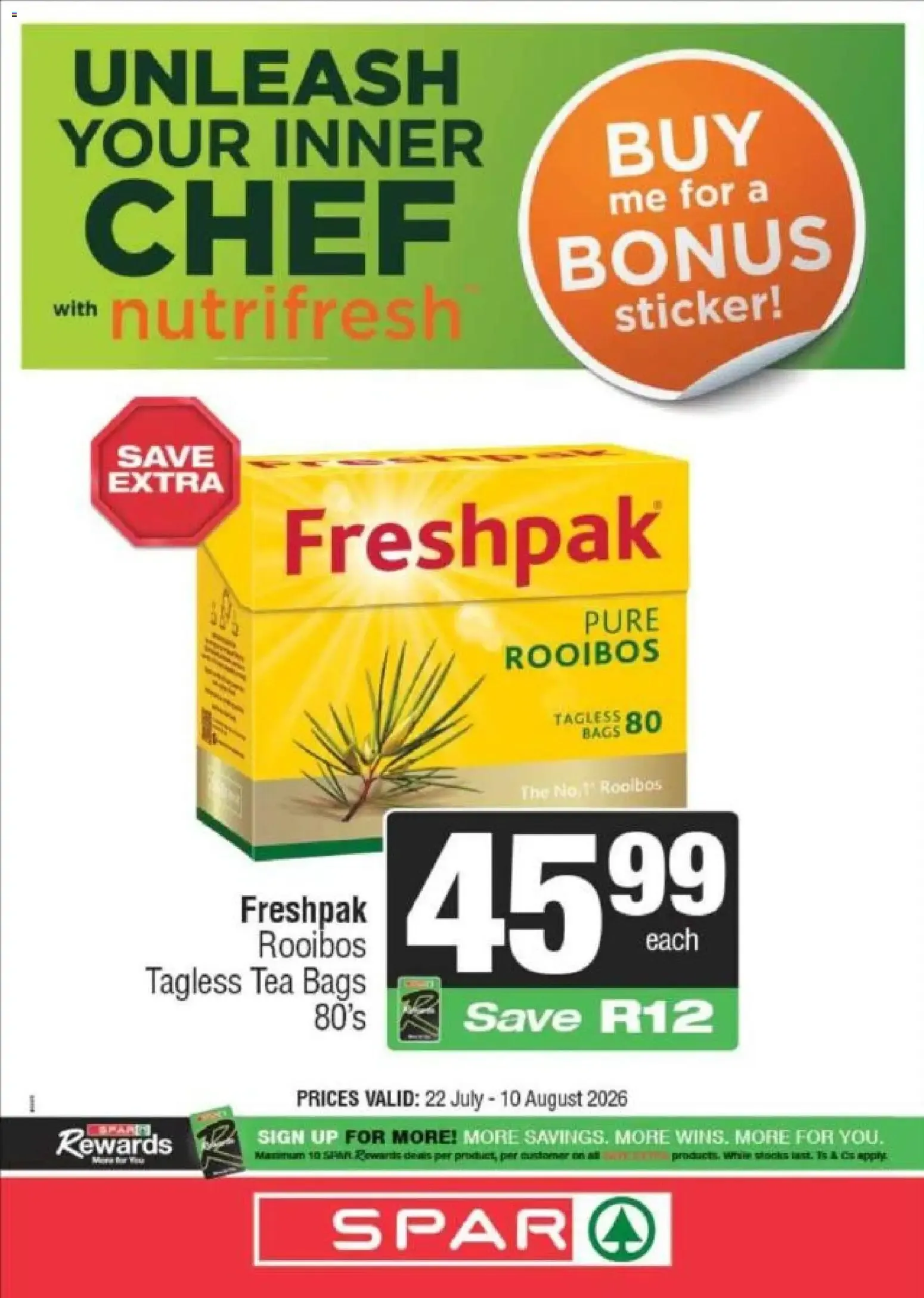Spar Specials (22/07/2026 - 10/08/2026) Online from 22 July to 10 August 2026 - Catalogue Page 15