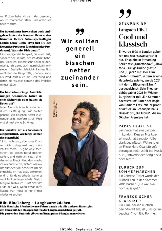 dm Magazin alverde von 1. September bis 30. September 2026 - Prospekt seite 11