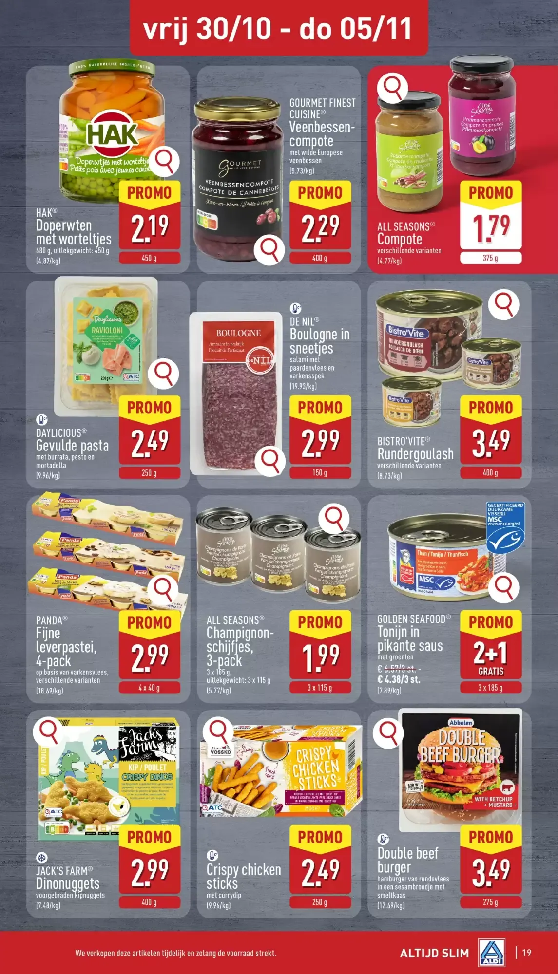ALDI Folder 26/10 - 31/10 van 26 oktober tot 31 oktober 2026 - folder pagina 19