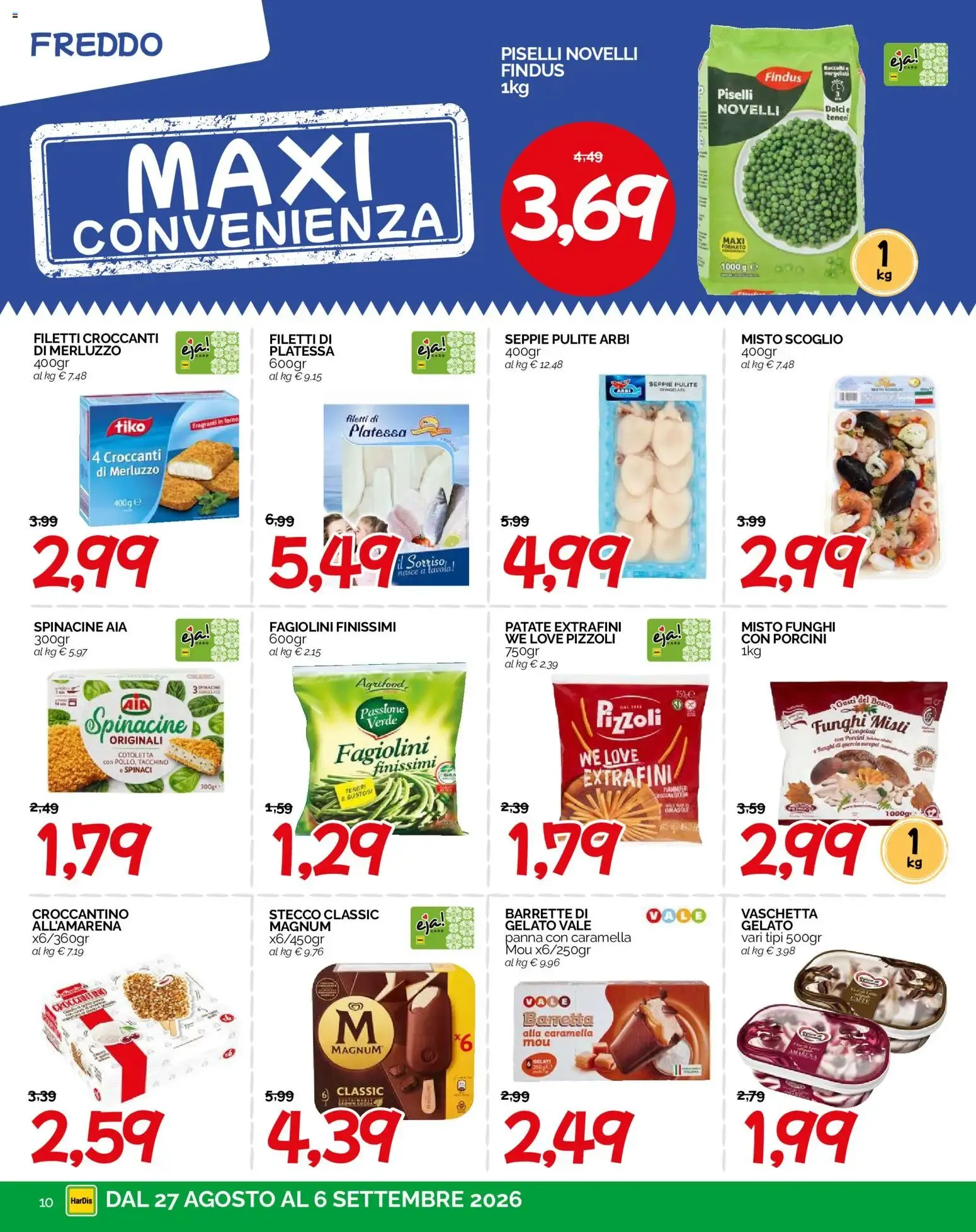 HarDis volantino dal 27/08/2026 - online Offerte da 27 agosto a 6 settembre di 2026 - Pagina del volantino 10