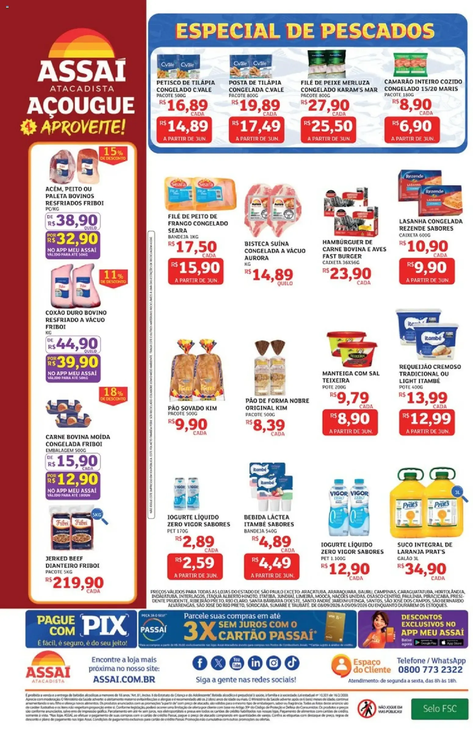 Encarte de Assaí Atacadista ofertas - SP de 08/09/2026 | Promoções Online 8 de setembro até 9 de setembro 2026 - Pagina 2